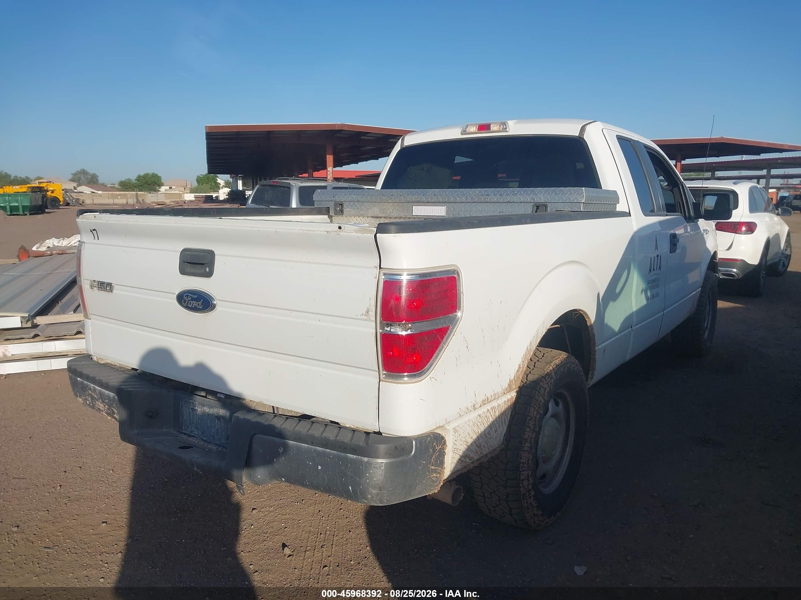 2014 Ford F-150 Xl Белый vin: 1FTEX1CM7EFB49872