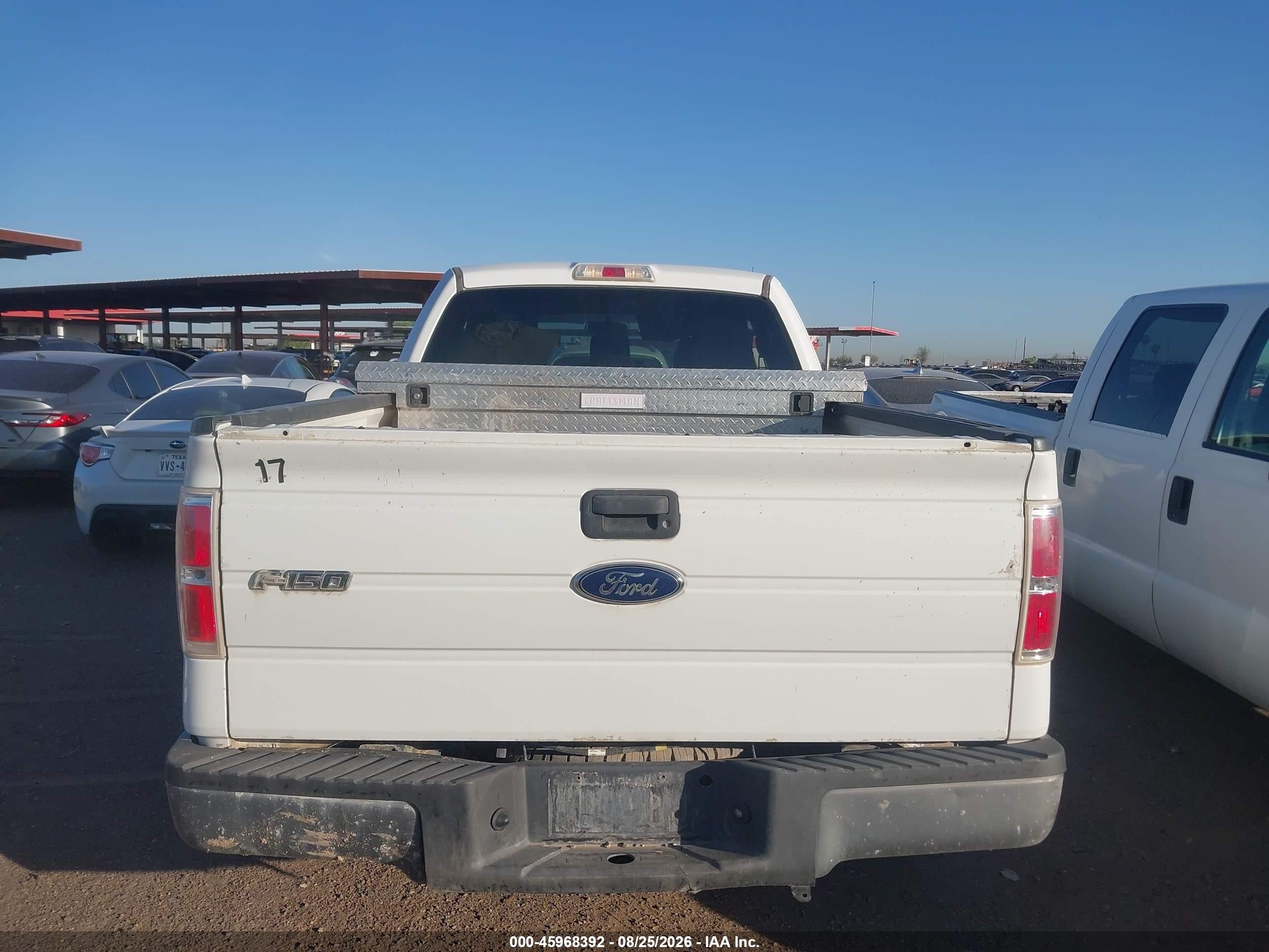 2014 Ford F-150 Xl Белый vin: 1FTEX1CM7EFB49872