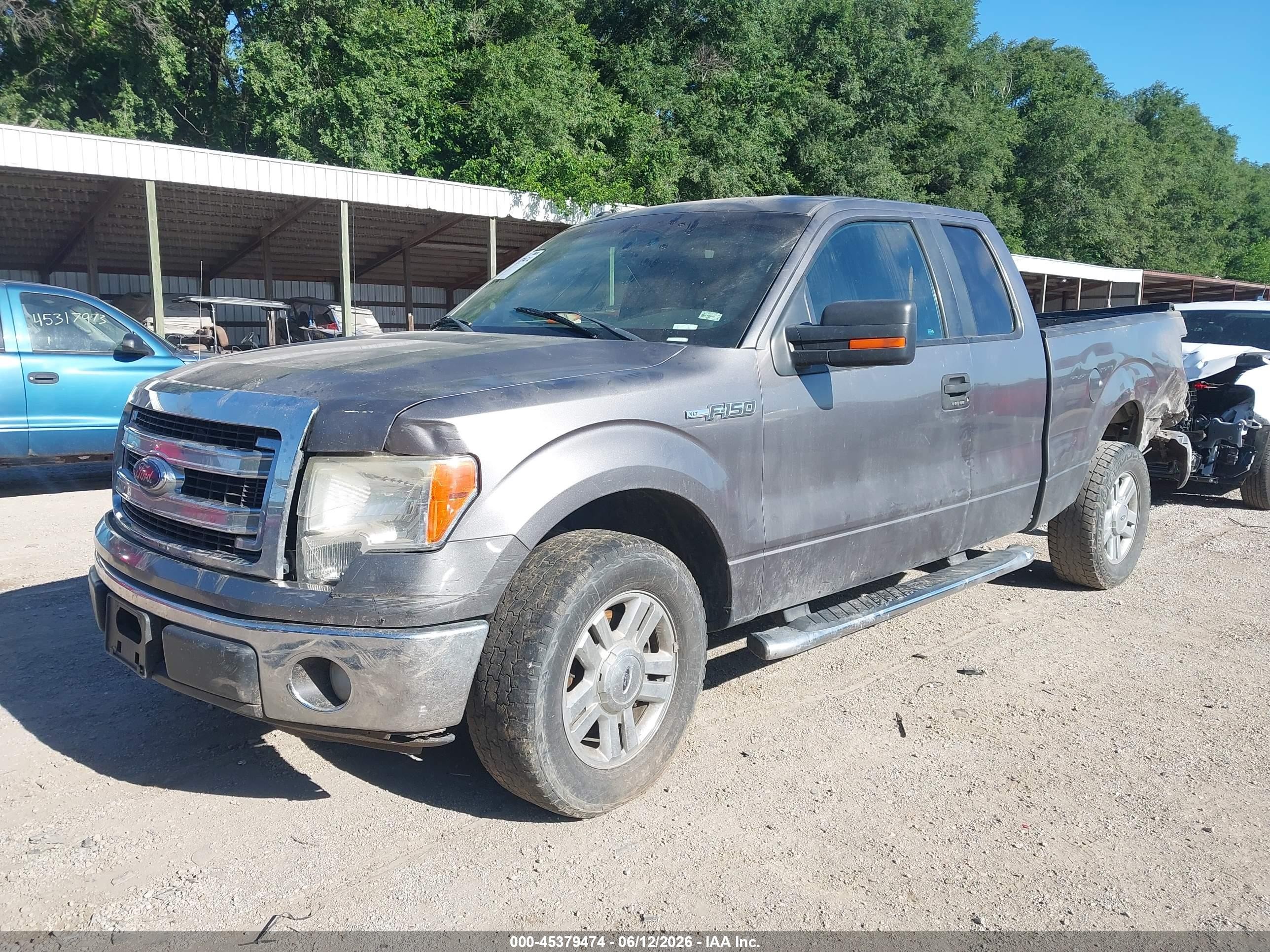 2014 Ford F-150 Xlt Gray vin: 1FTEX1CM7EKD95182
