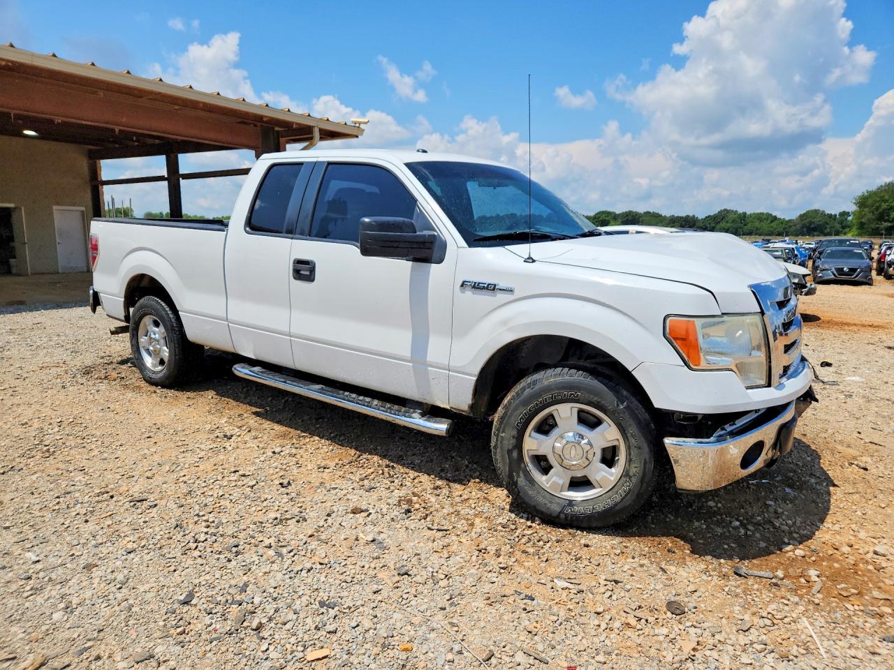 2011 Ford F150 Super Cab Белый vin: 1FTEX1CM8BFC83222