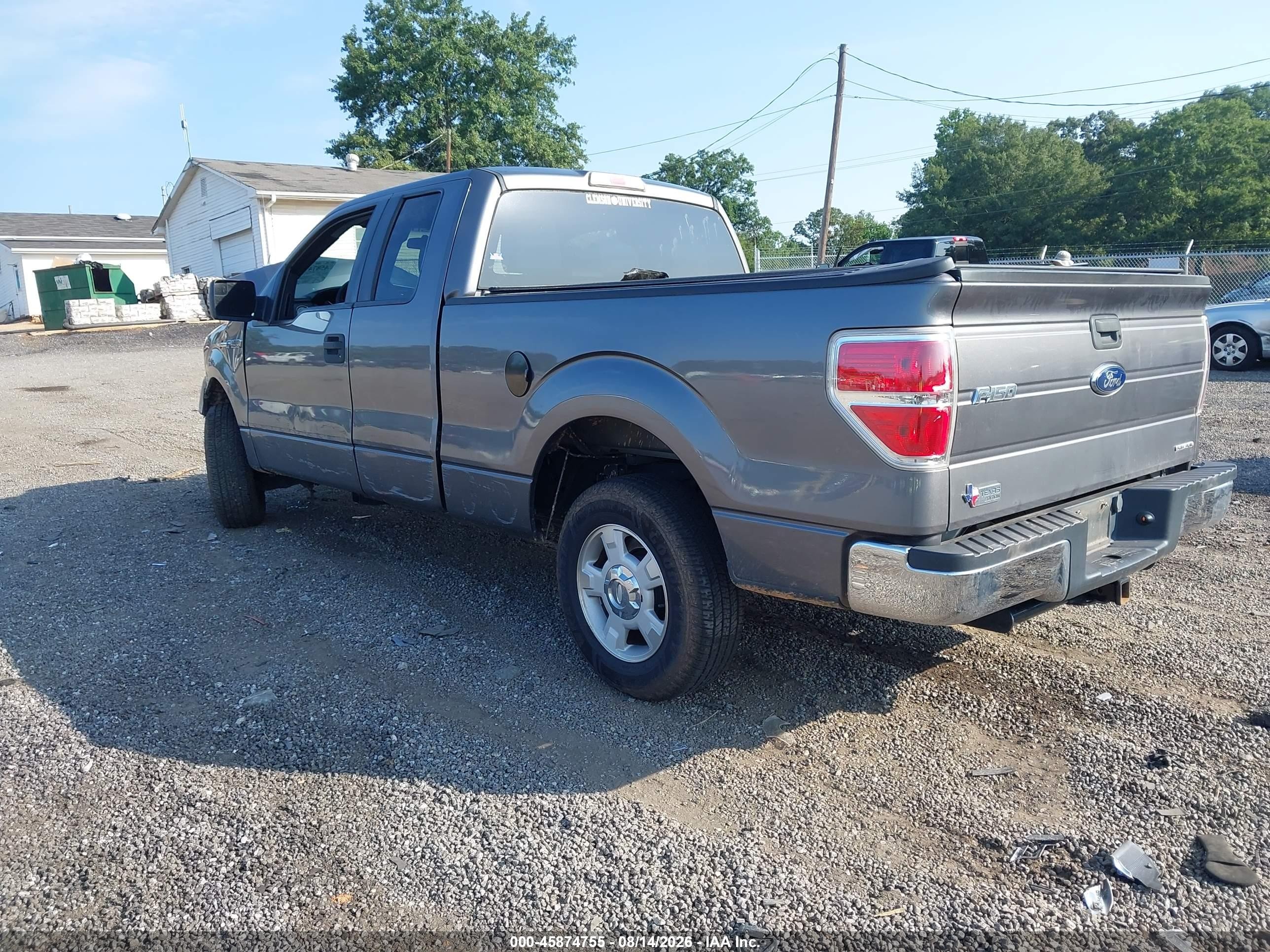 2012 Ford F-150 Xlt Gray vin: 1FTEX1CM8CFA85046