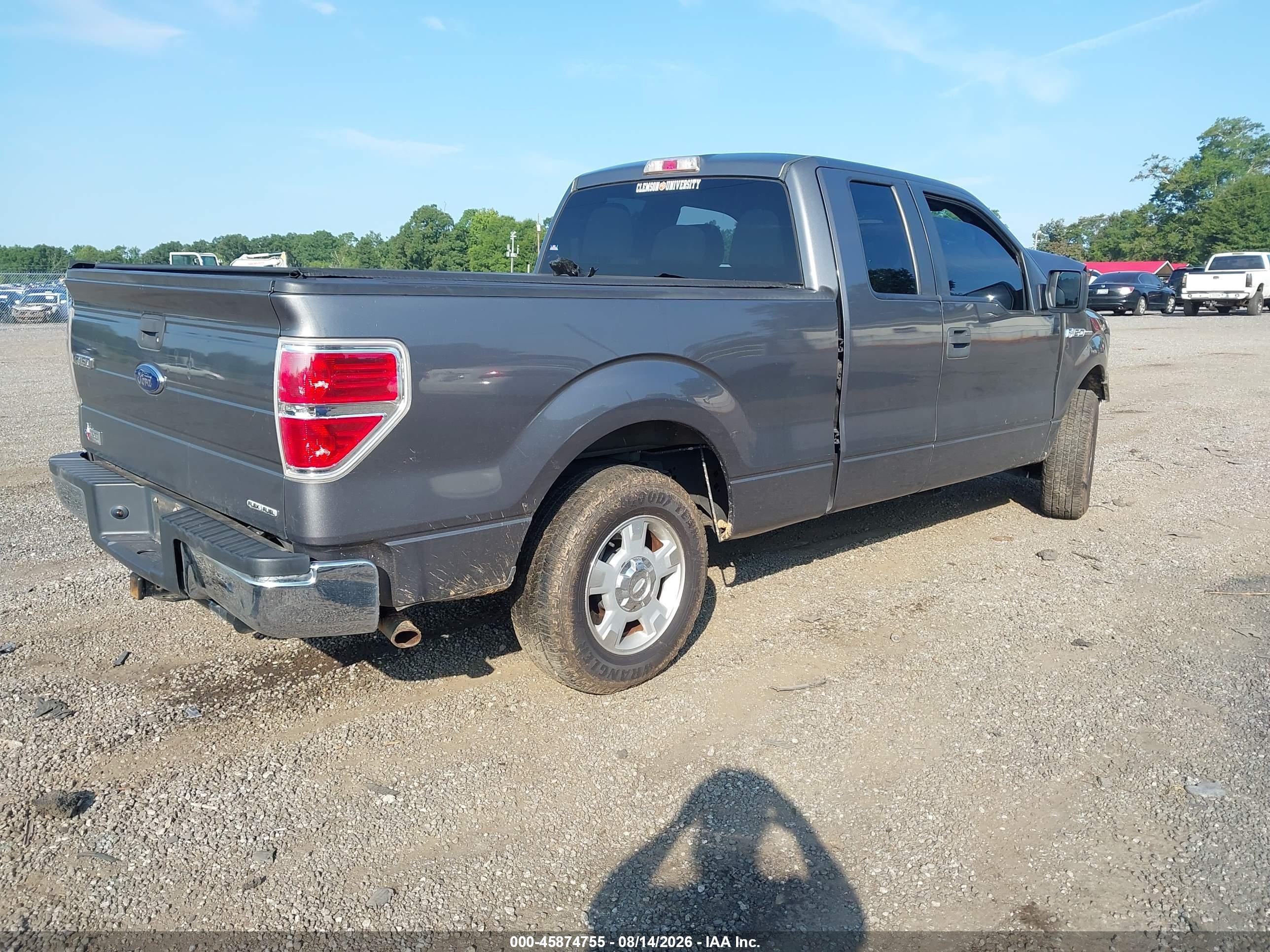 2012 Ford F-150 Xlt Gray vin: 1FTEX1CM8CFA85046