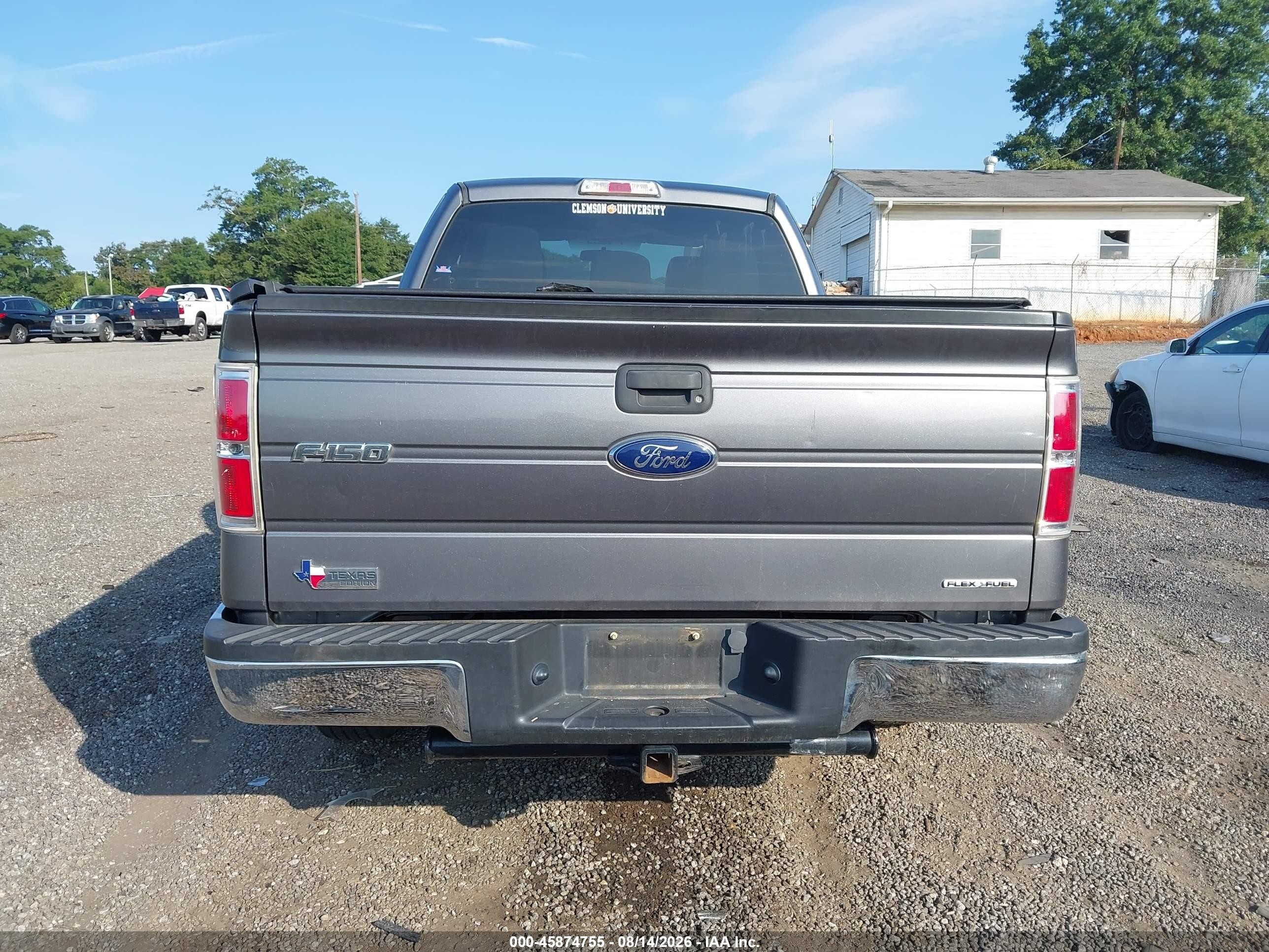2012 Ford F-150 Xlt Gray vin: 1FTEX1CM8CFA85046