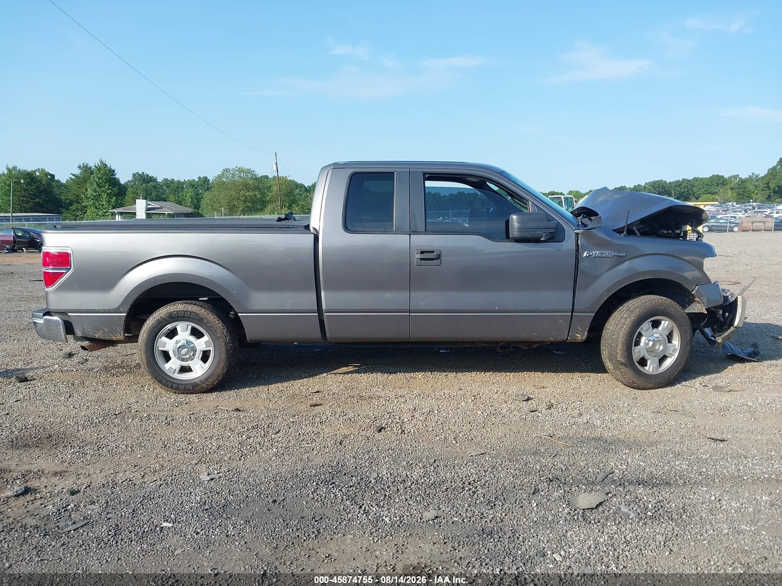 2012 Ford F-150 Xlt Gray vin: 1FTEX1CM8CFA85046