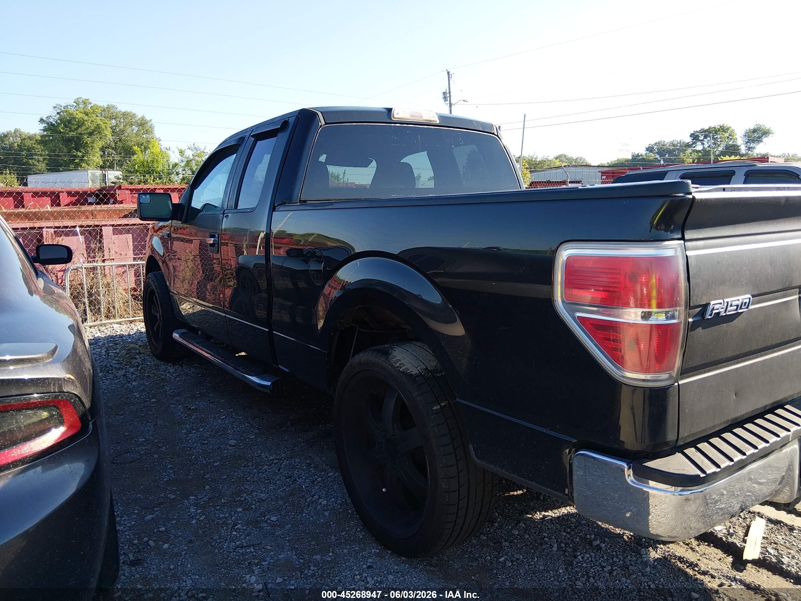 2012 Ford F-150 Xlt Black vin: 1FTEX1CM8CFB61364