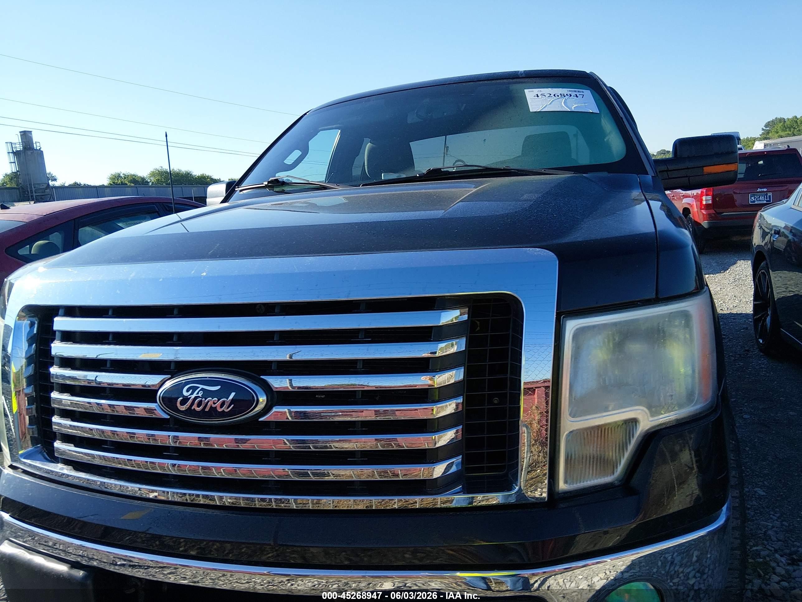 2012 Ford F-150 Xlt Black vin: 1FTEX1CM8CFB61364