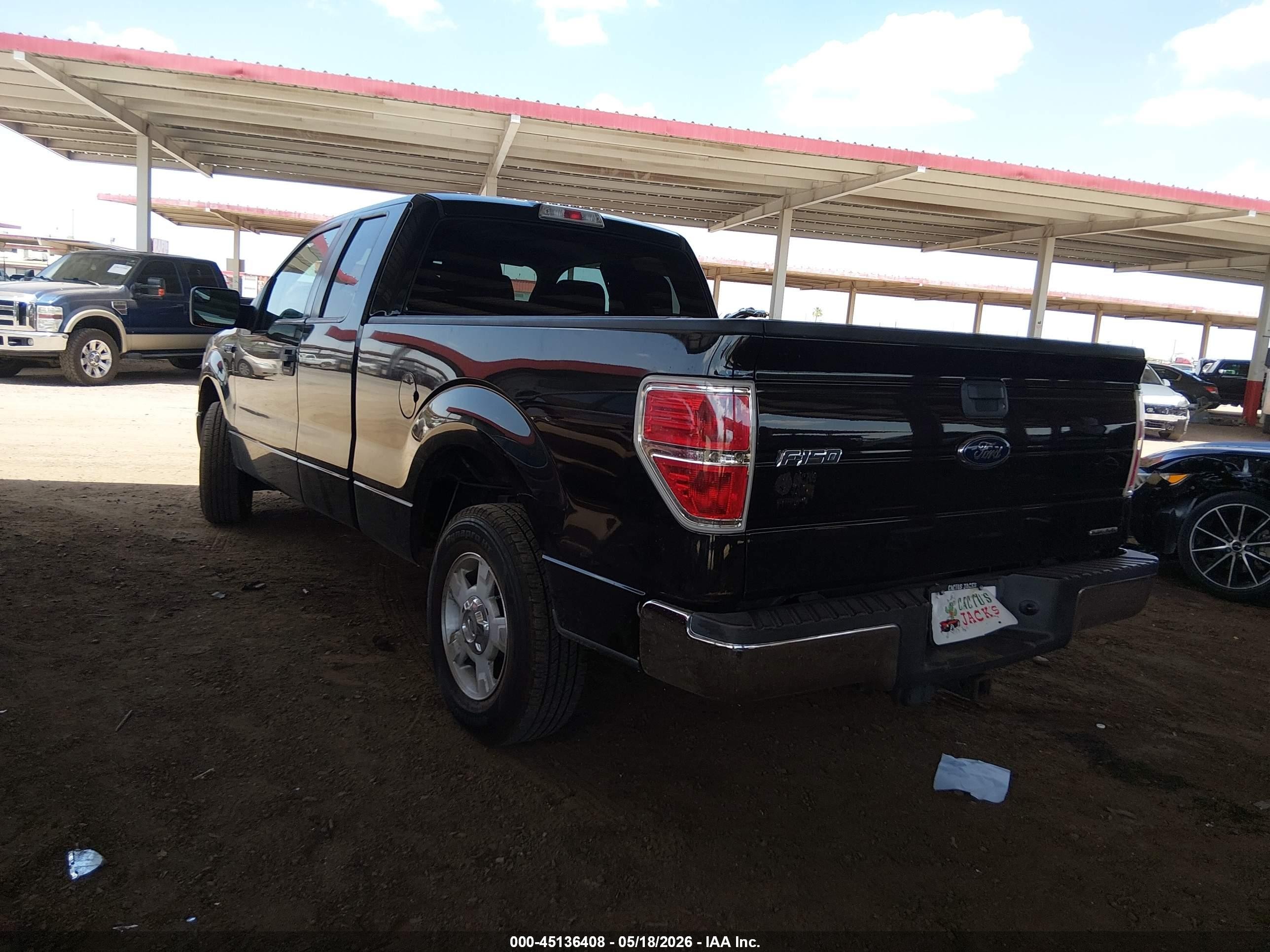 2013 Ford F-150 Xlt Black vin: 1FTEX1CM8DFD56253