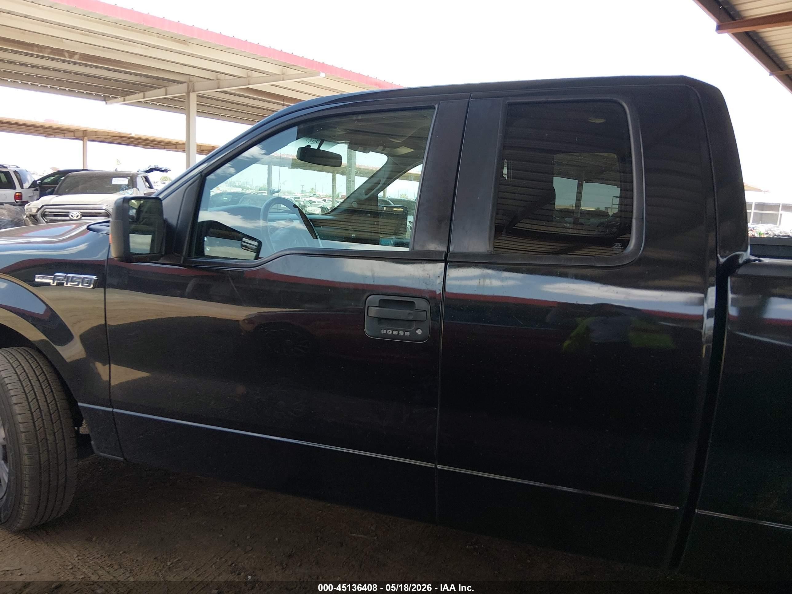 2013 Ford F-150 Xlt Black vin: 1FTEX1CM8DFD56253
