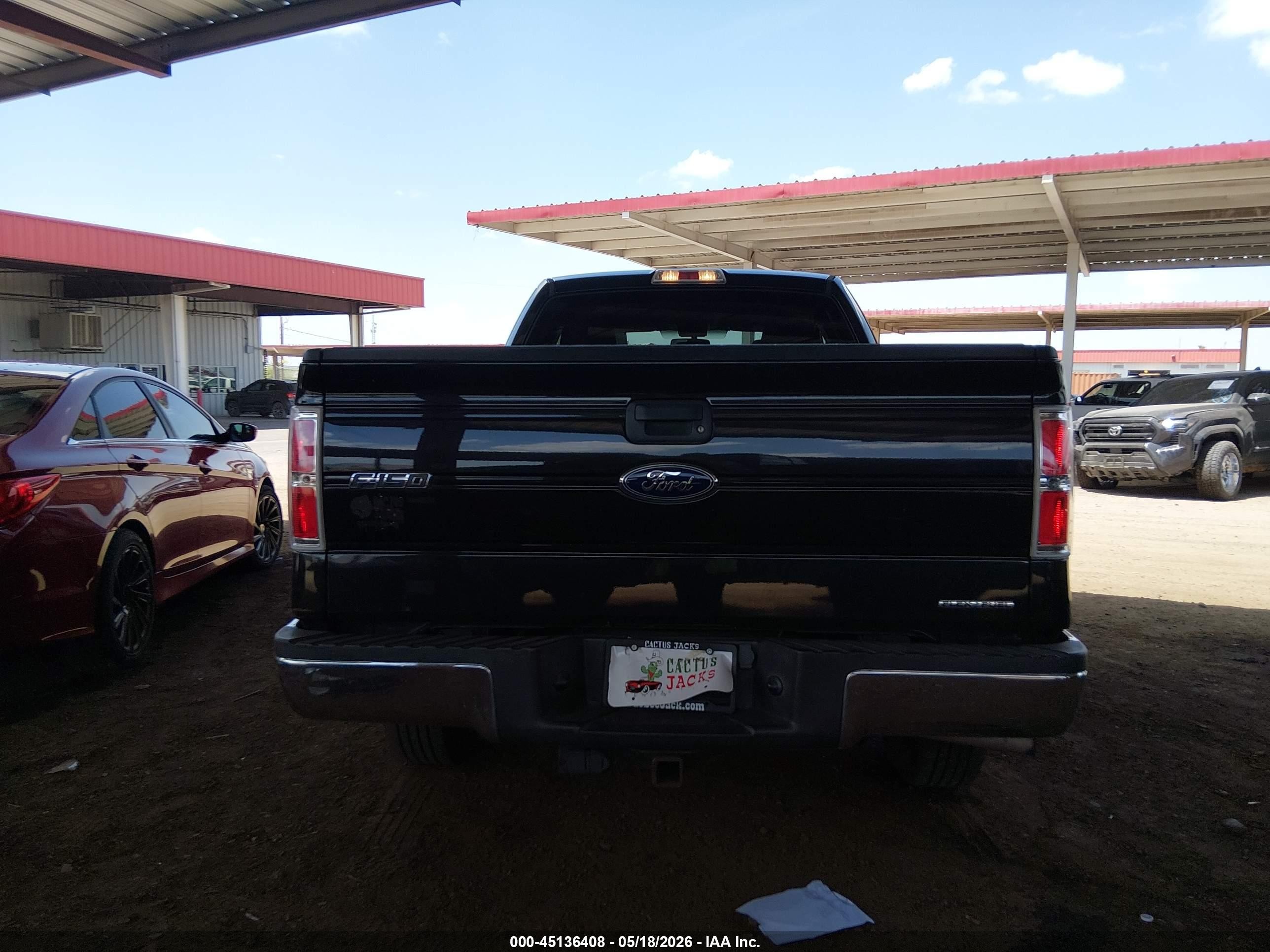 2013 Ford F-150 Xlt Black vin: 1FTEX1CM8DFD56253