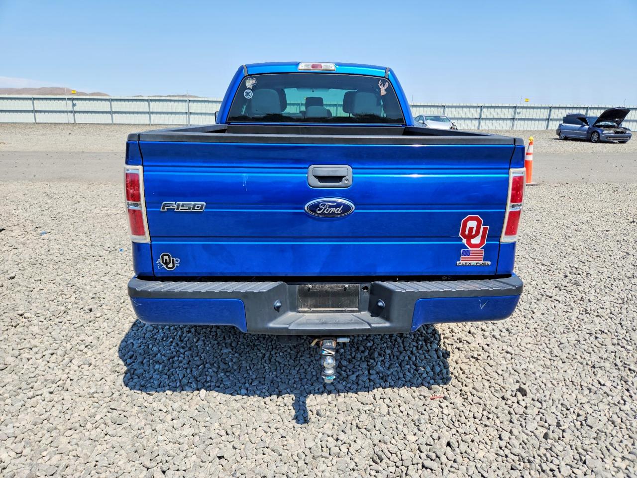 2014 Ford F150 Super Cab Blue vin: 1FTEX1CM8EFC41900