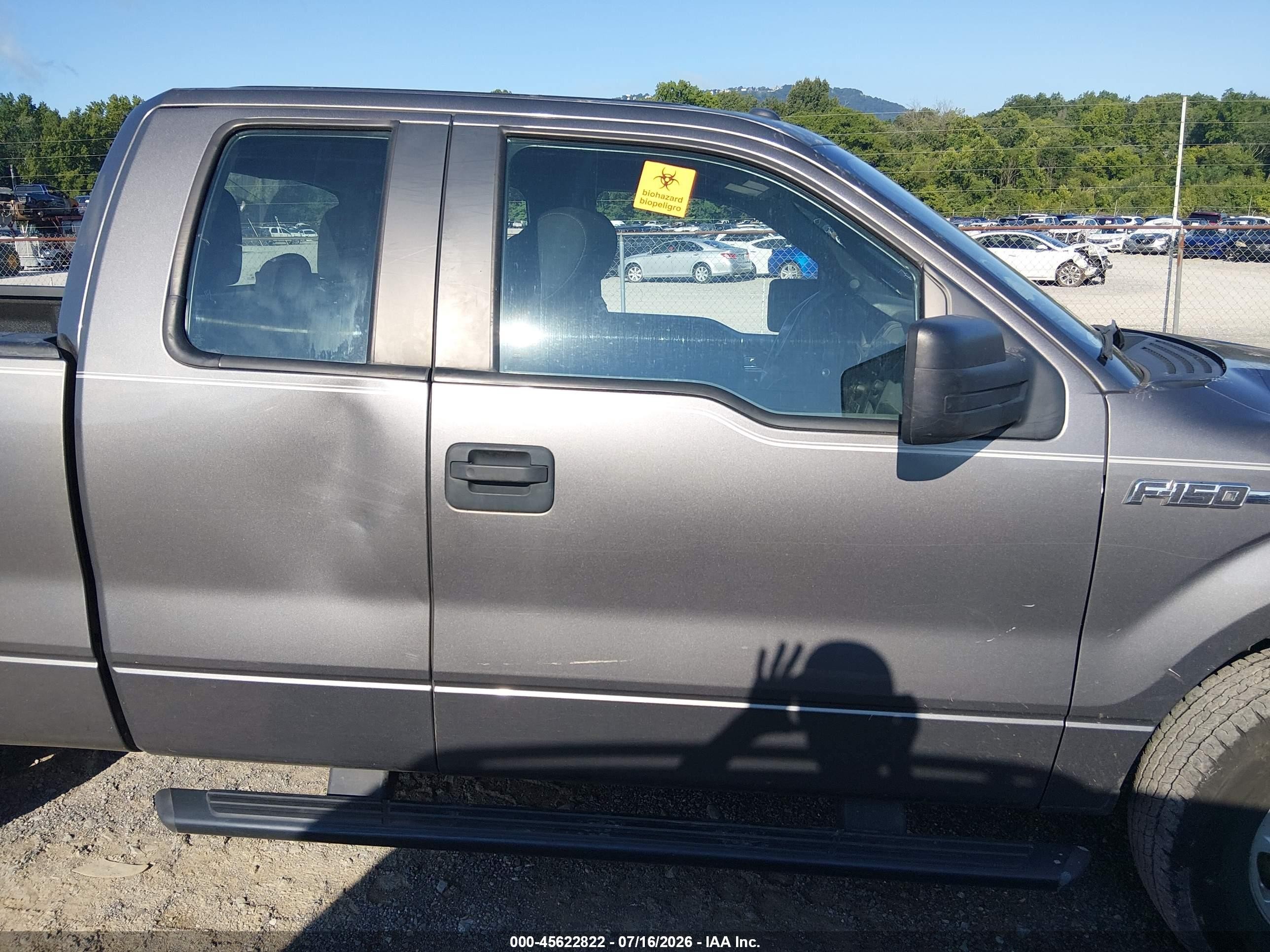 2014 Ford F-150 Stx/xl/xlt Gray vin: 1FTEX1CM8EKF42691