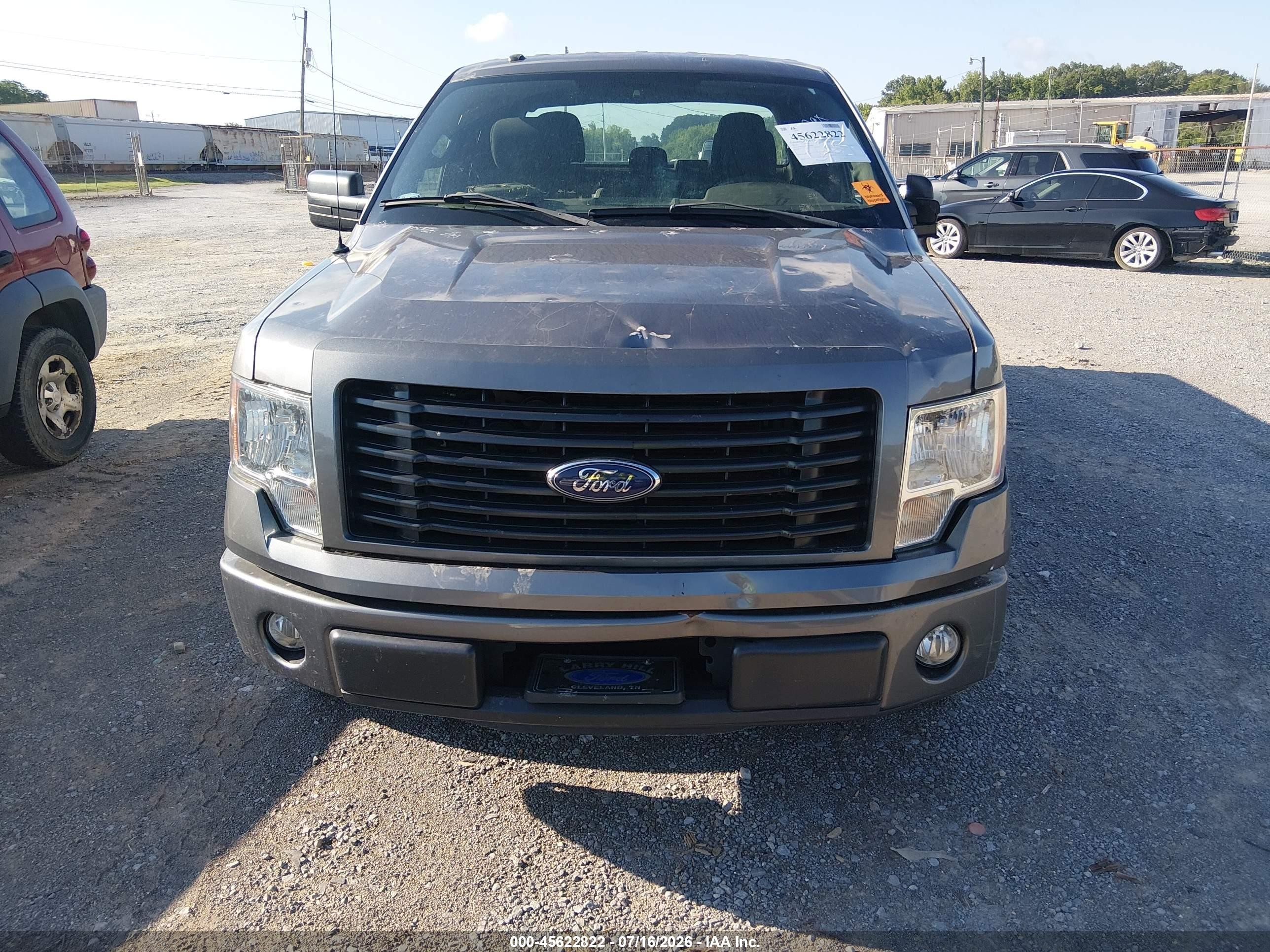 2014 Ford F-150 Stx/xl/xlt Gray vin: 1FTEX1CM8EKF42691
