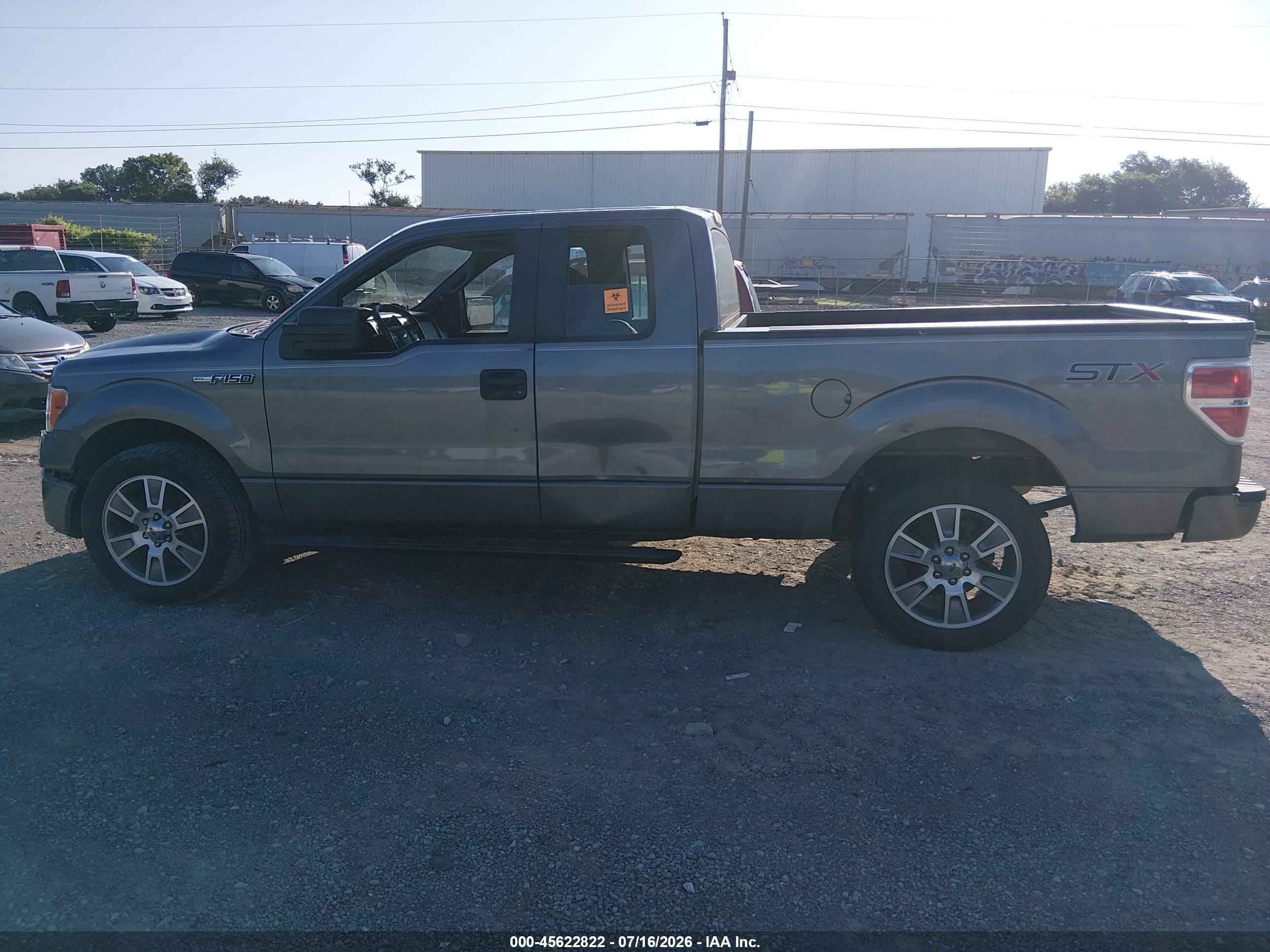 2014 Ford F-150 Stx/xl/xlt Gray vin: 1FTEX1CM8EKF42691