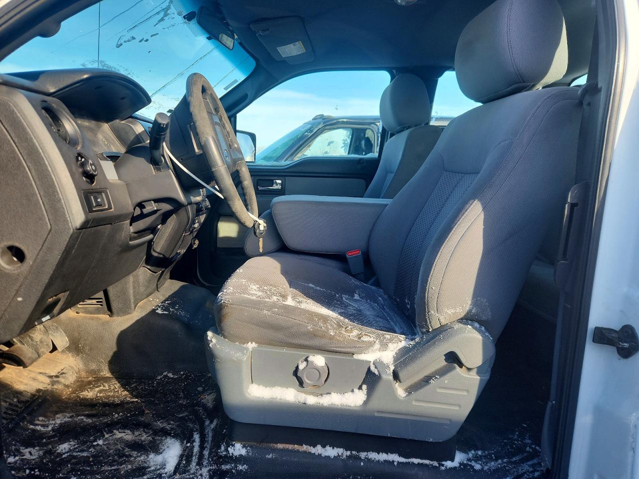 2014 Ford F150 White vin: 1FTEX1CM8EKG06745