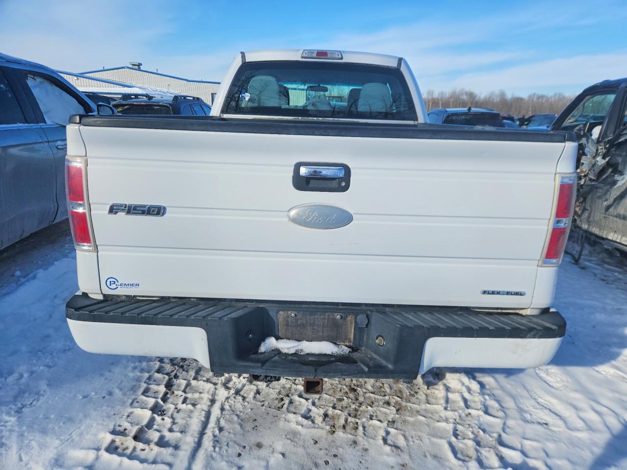 2014 Ford F150 White vin: 1FTEX1CM8EKG06745