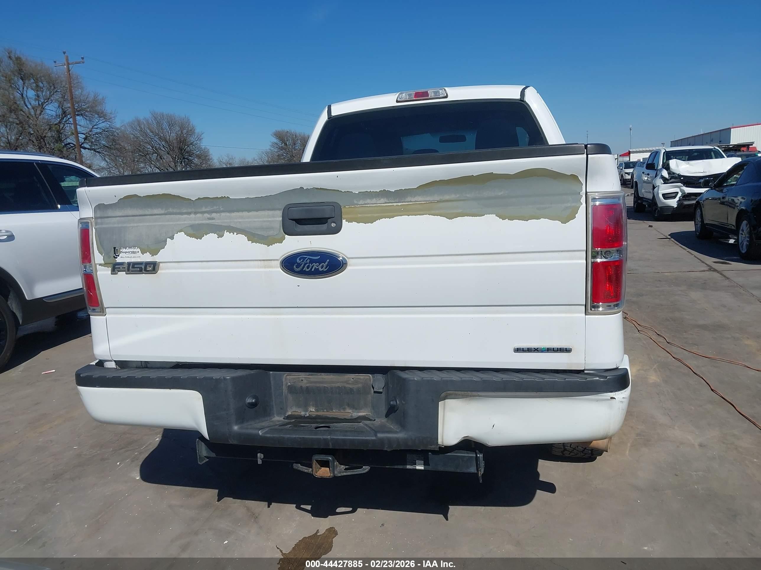 2014 Ford F-150 Stx White vin: 1FTEX1CM8EKG31953