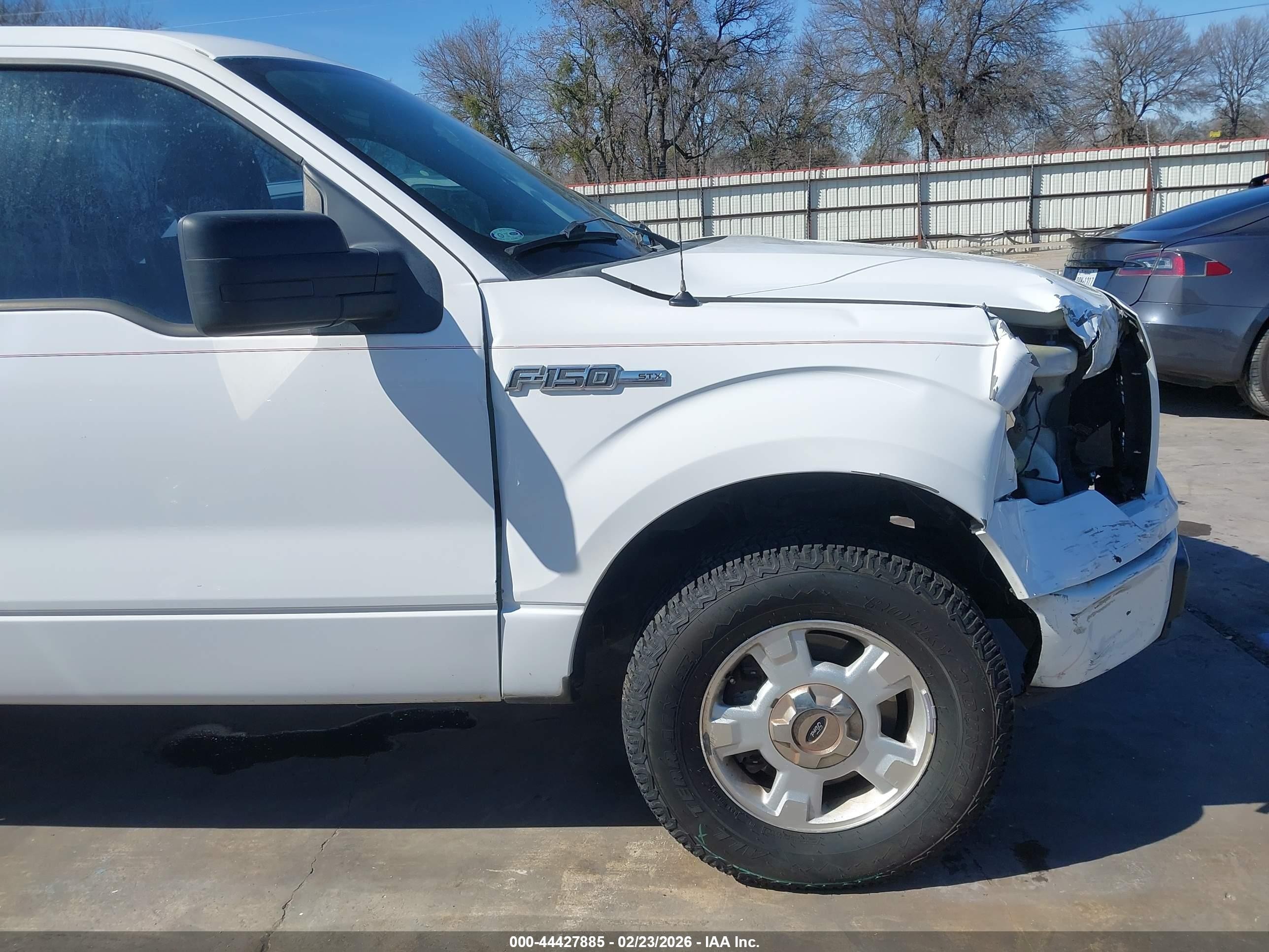 2014 Ford F-150 Stx White vin: 1FTEX1CM8EKG31953