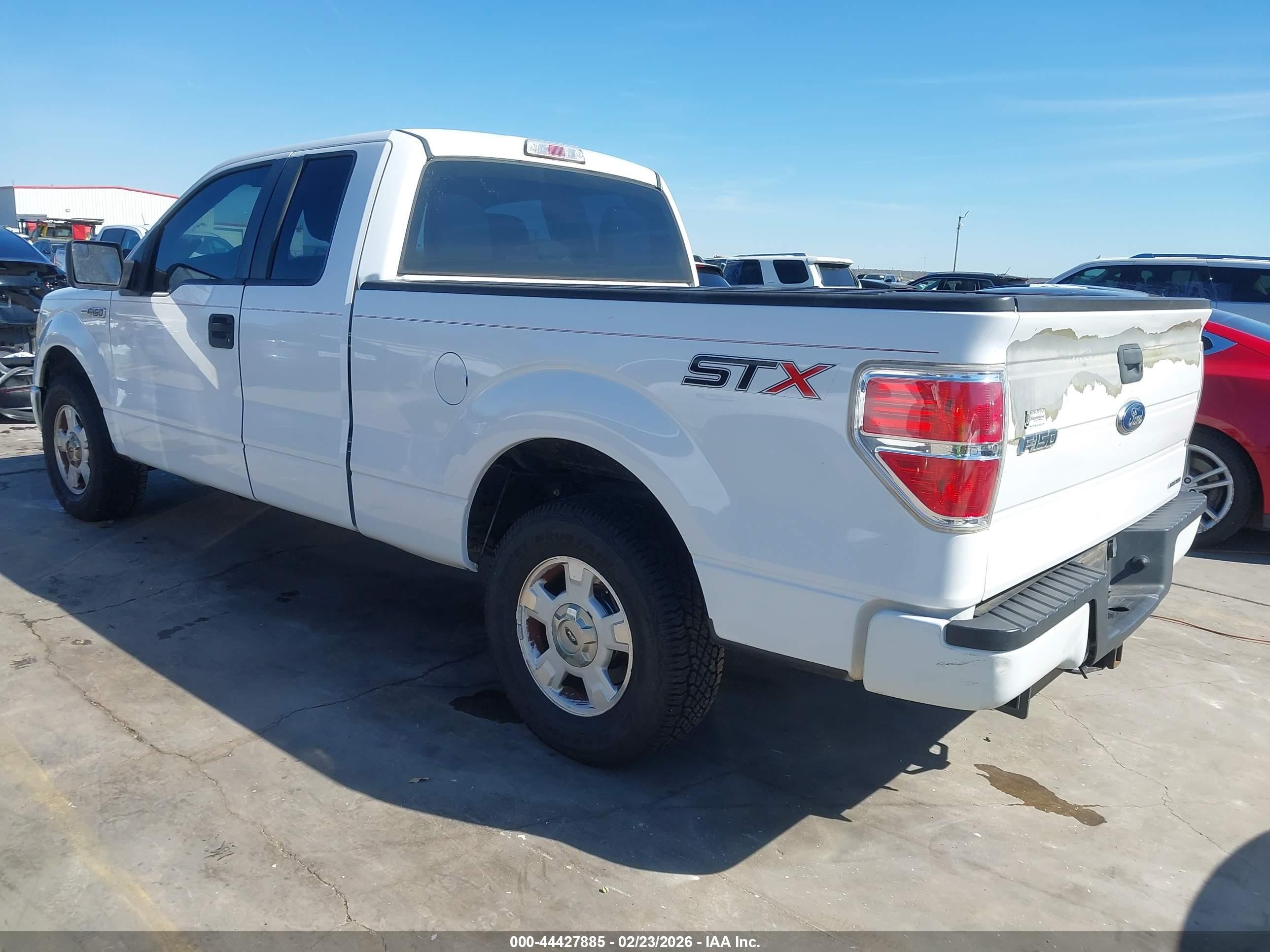 2014 Ford F-150 Stx White vin: 1FTEX1CM8EKG31953