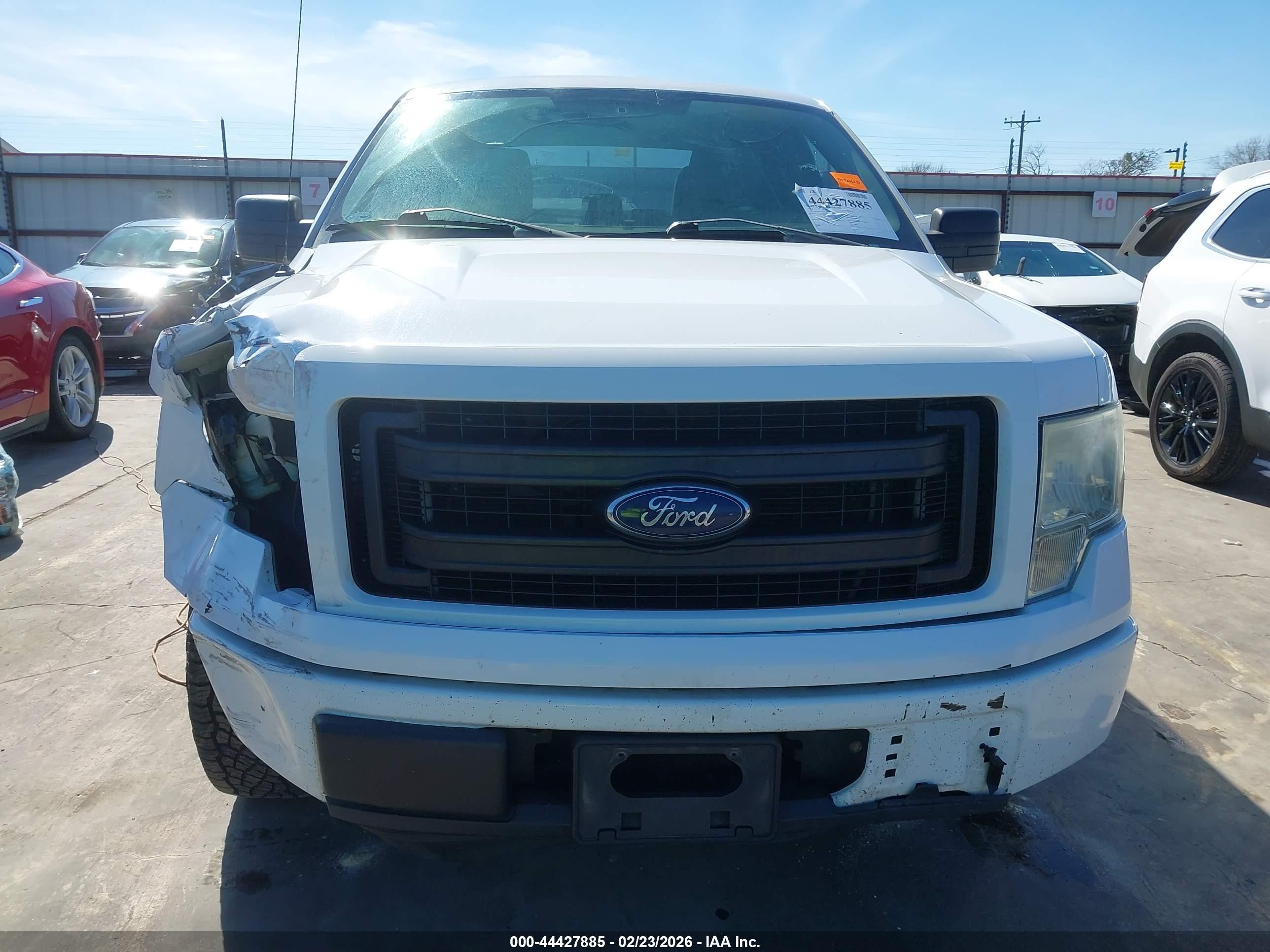 2014 Ford F-150 Stx White vin: 1FTEX1CM8EKG31953