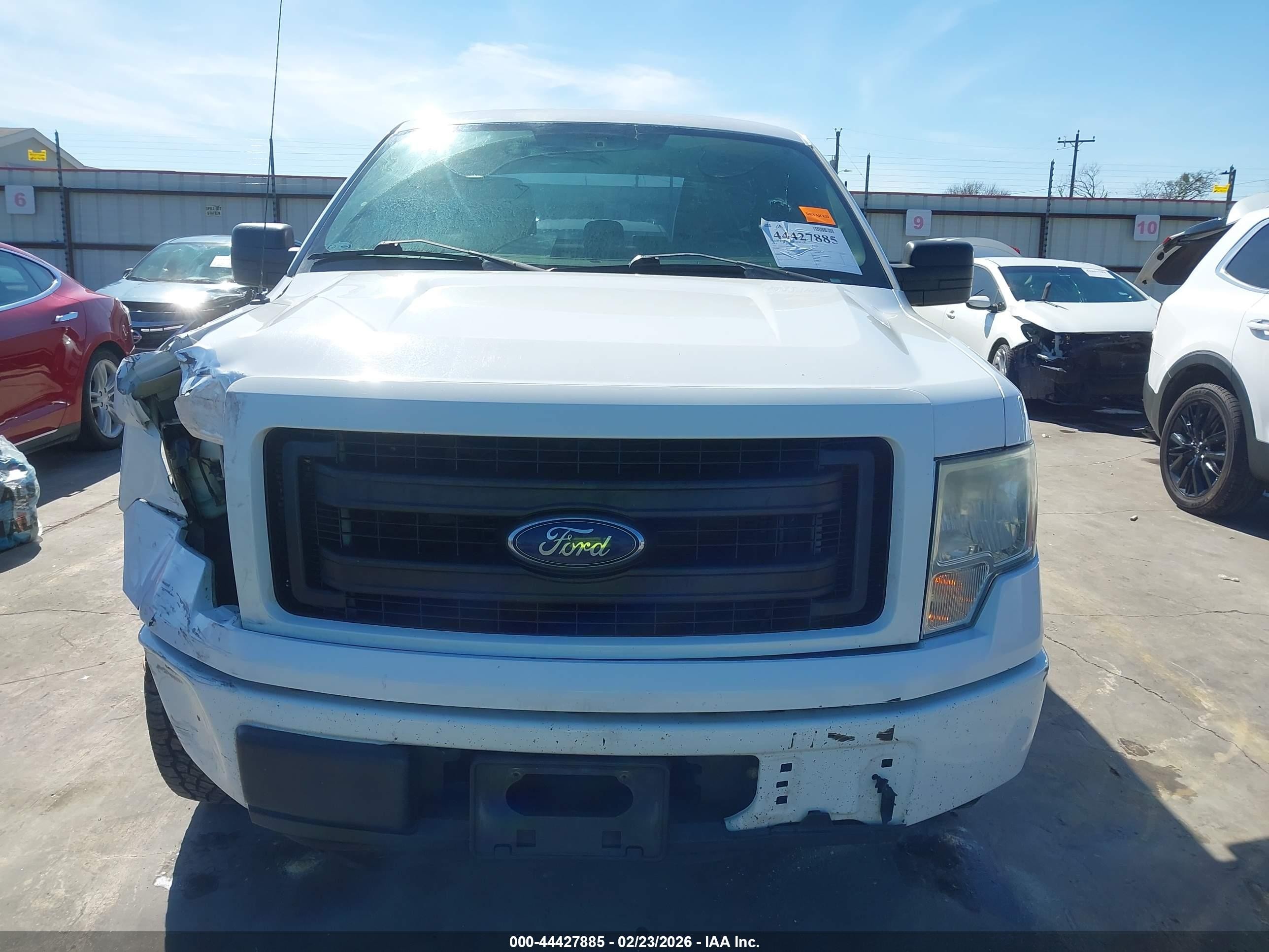 2014 Ford F-150 Stx White vin: 1FTEX1CM8EKG31953