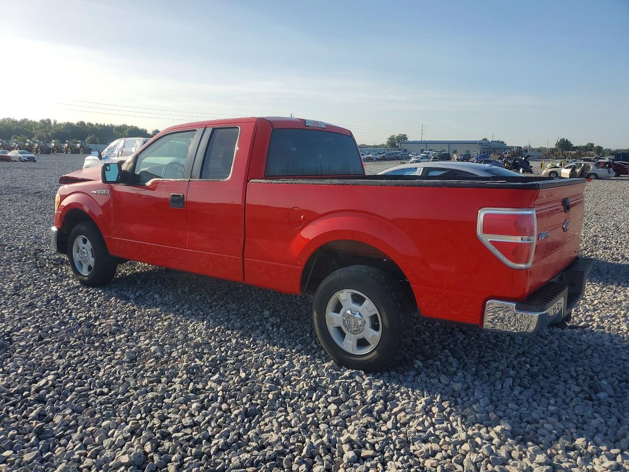 2011 Ford F150 Super Cab Красный vin: 1FTEX1CM9BFA69212
