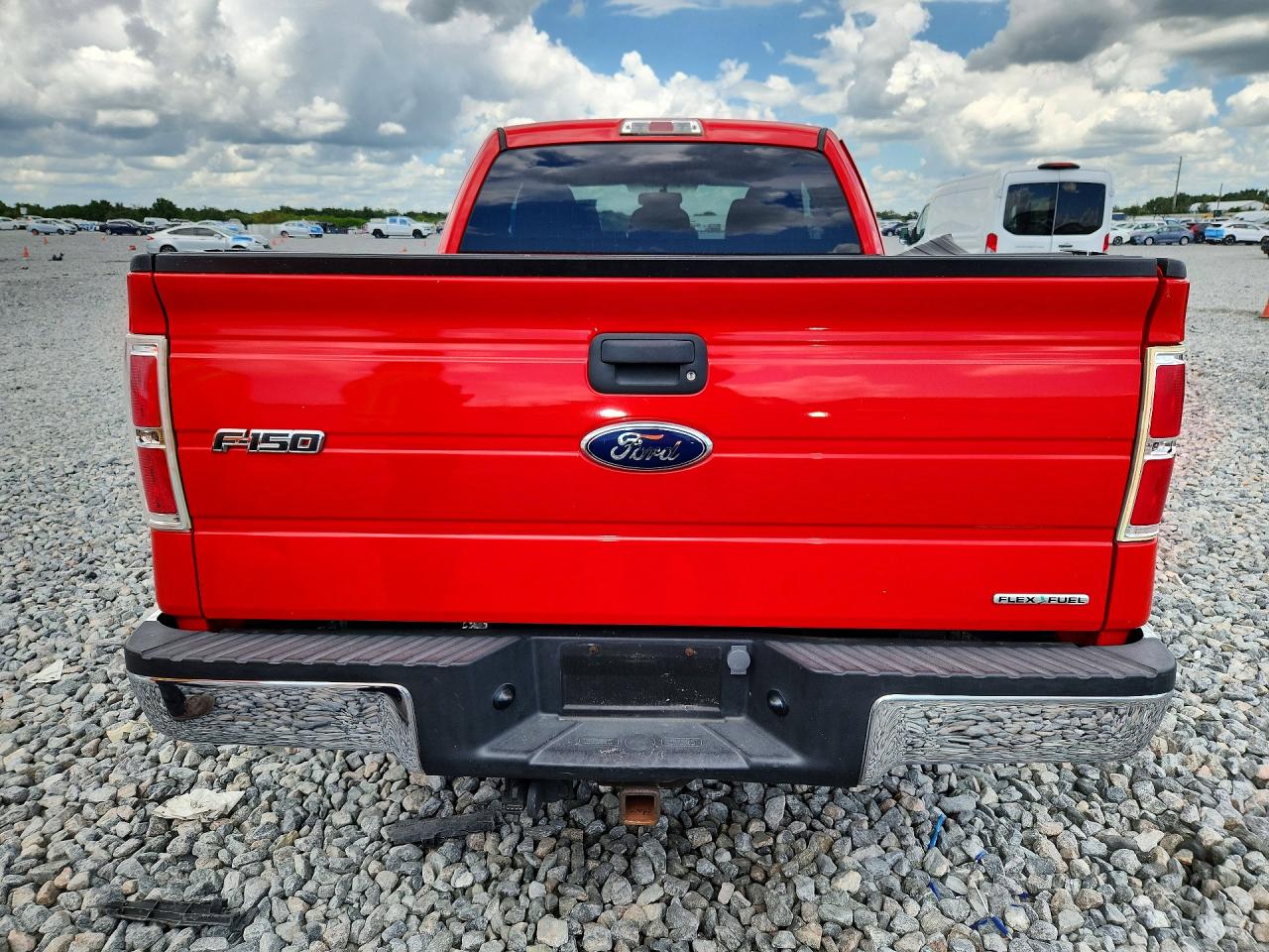 2011 Ford F150 Super Cab Красный vin: 1FTEX1CM9BFA69212