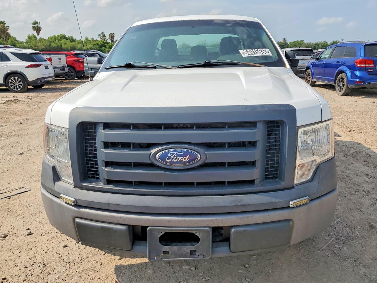 2011 Ford F150 Super Cab White vin: 1FTEX1CM9BFC21781