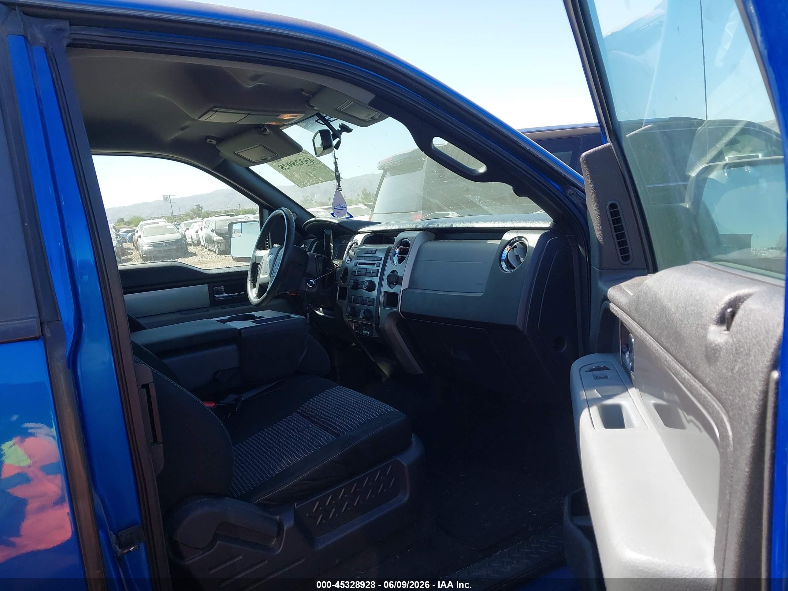 2012 Ford F-150 Xlt Blue vin: 1FTEX1CM9CFB22007