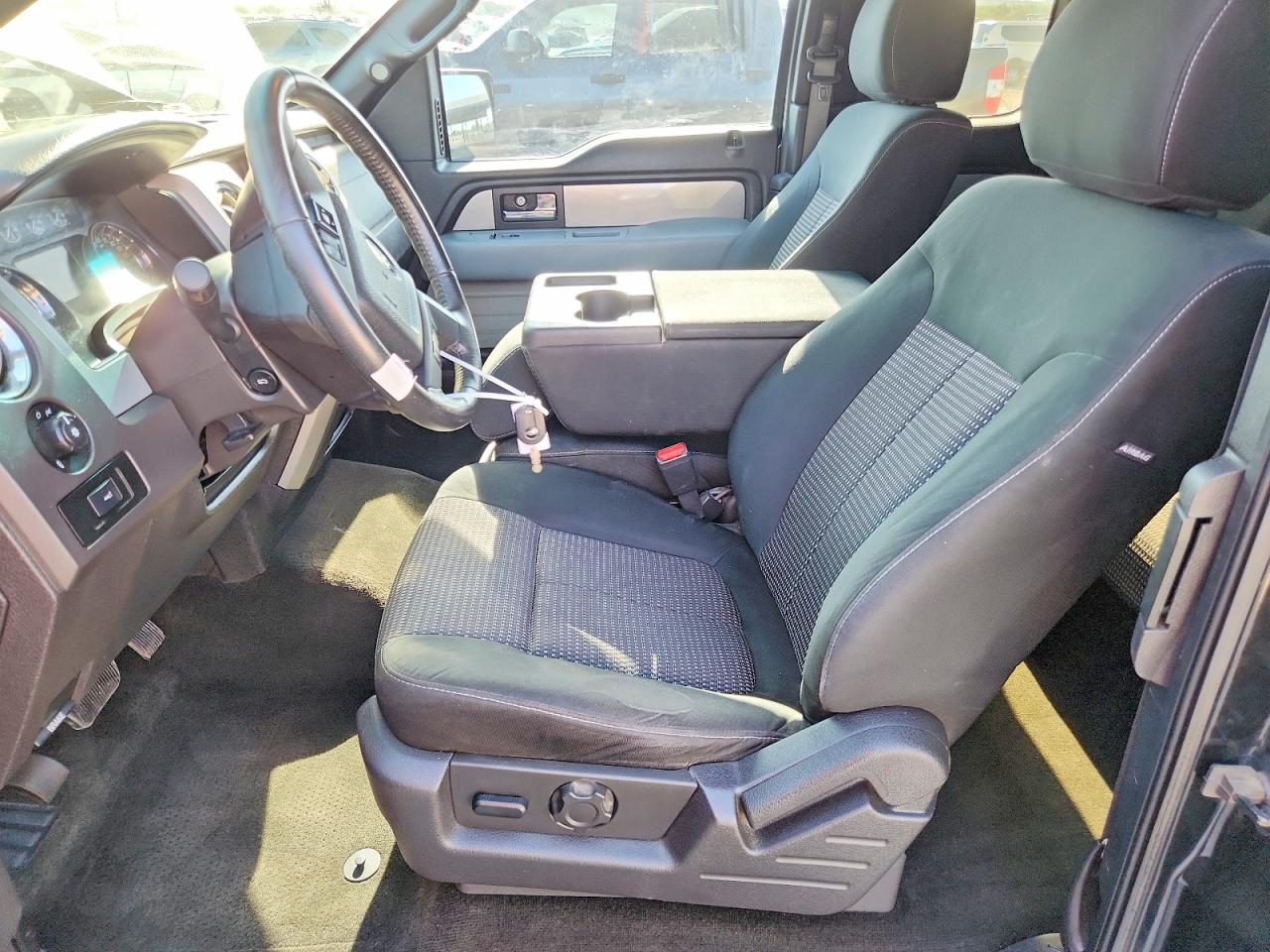 2012 Ford F150 Super Cab Black vin: 1FTEX1CM9CFB23531
