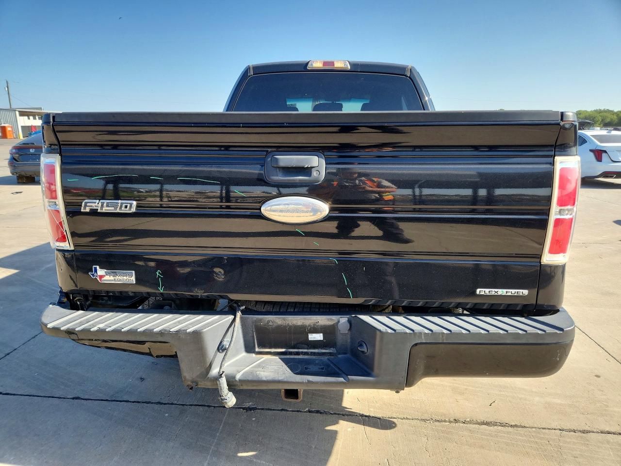 2012 Ford F150 Super Cab Black vin: 1FTEX1CM9CFB23531