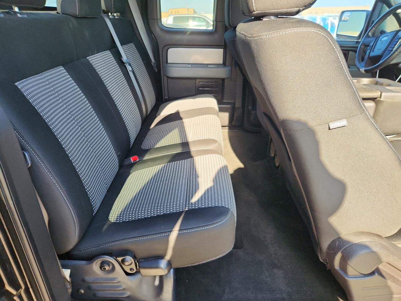 2012 Ford F150 Super Cab Black vin: 1FTEX1CM9CFB23531