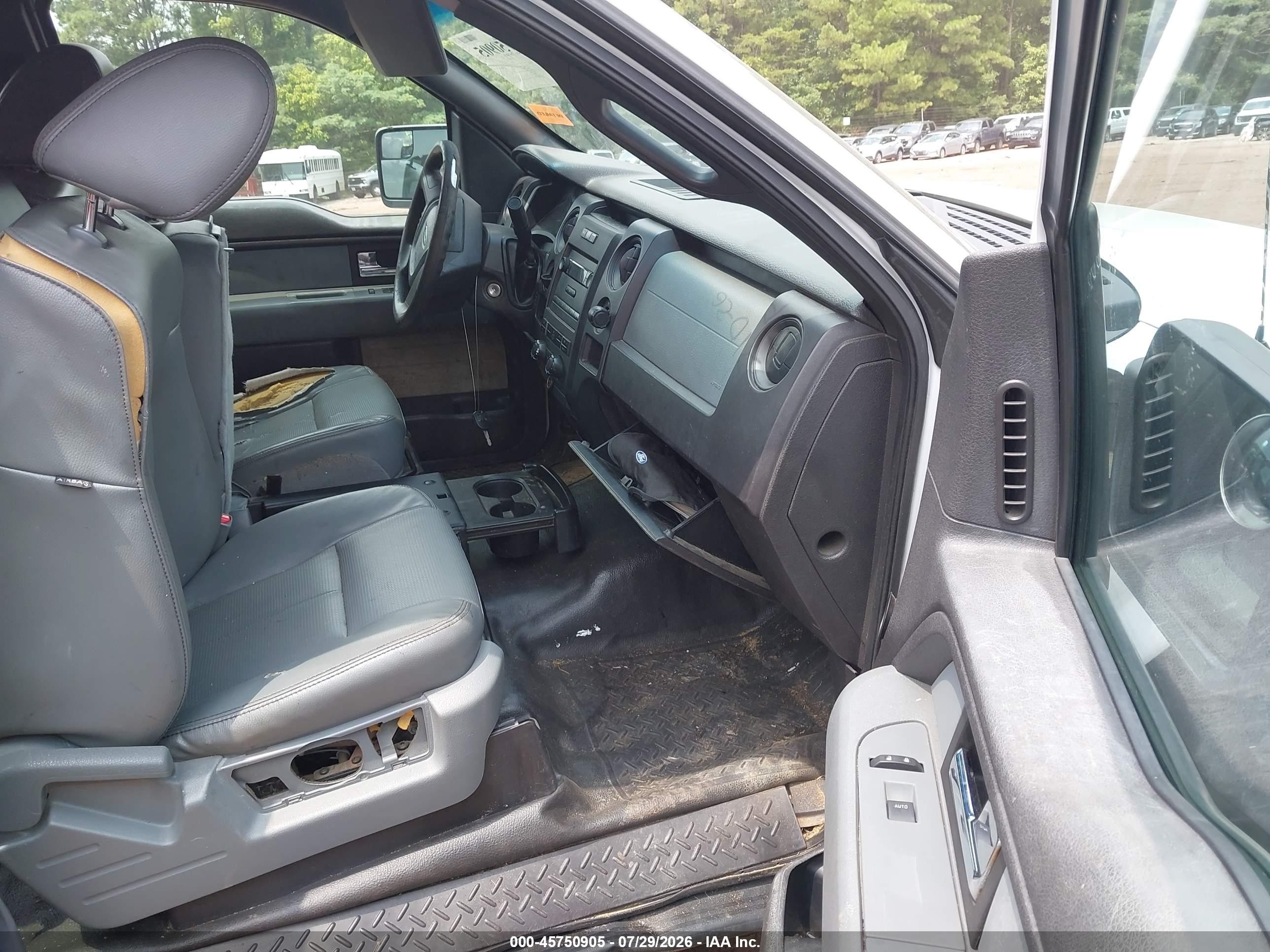 2012 Ford F-150 Xl White vin: 1FTEX1CM9CFB27093