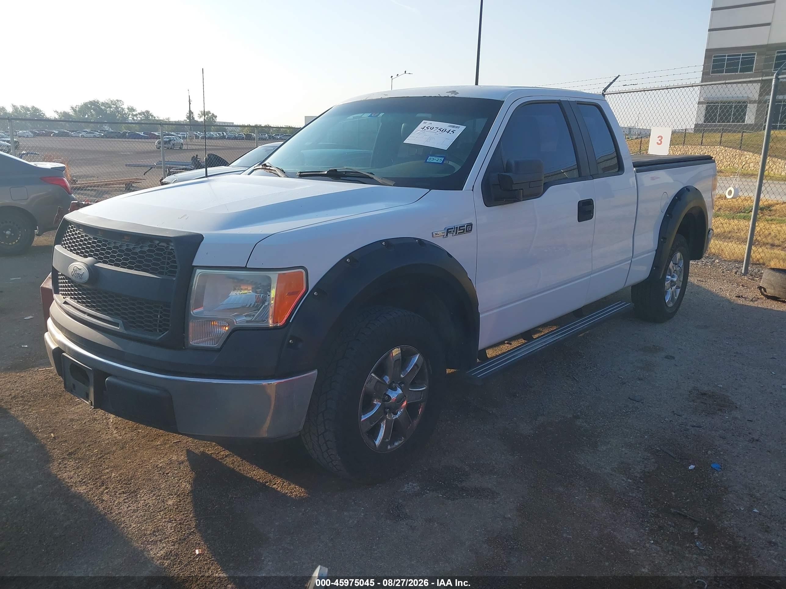 2012 Ford F-150 Xl White vin: 1FTEX1CM9CKD09769