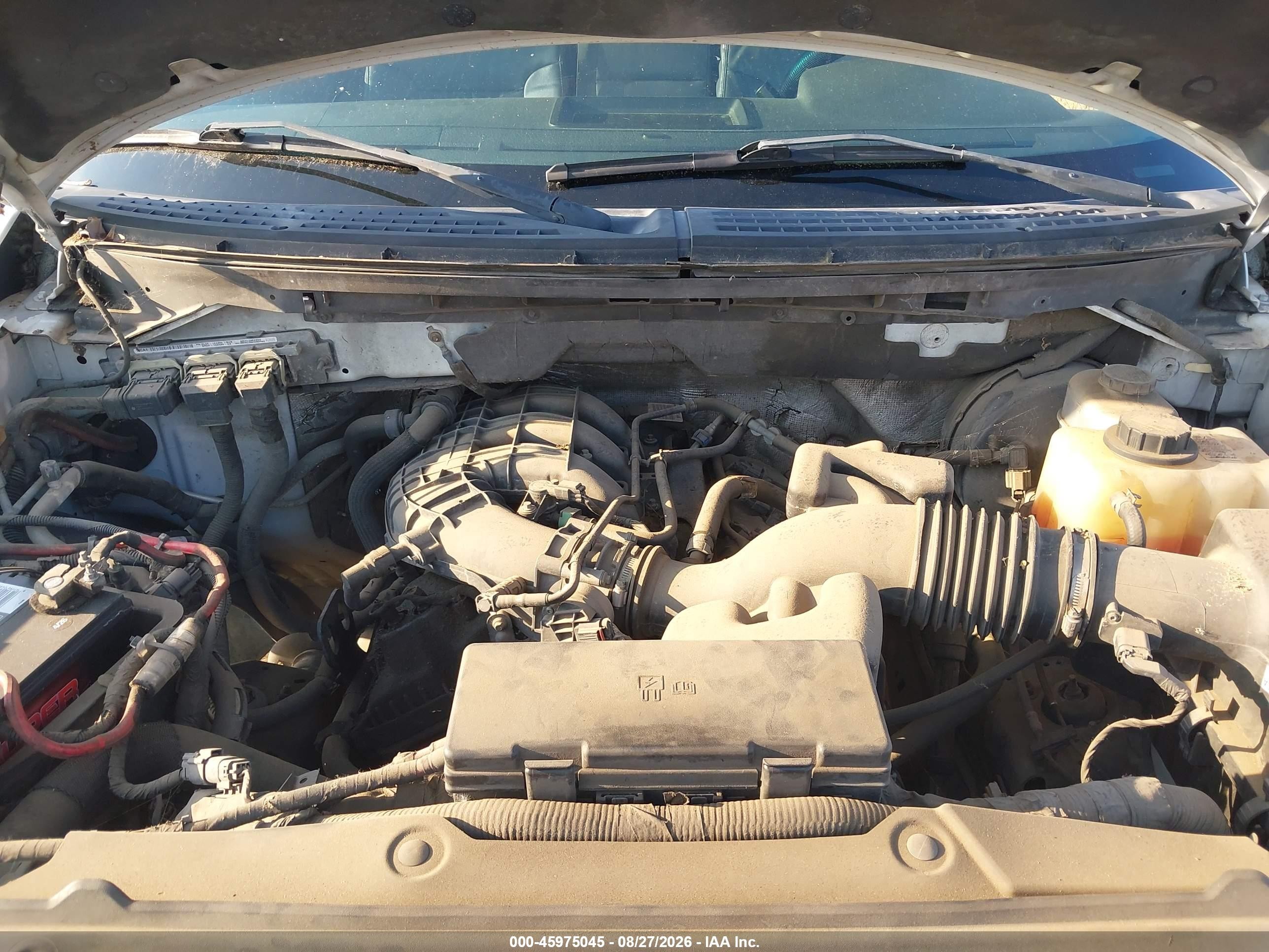 2012 Ford F-150 Xl White vin: 1FTEX1CM9CKD09769