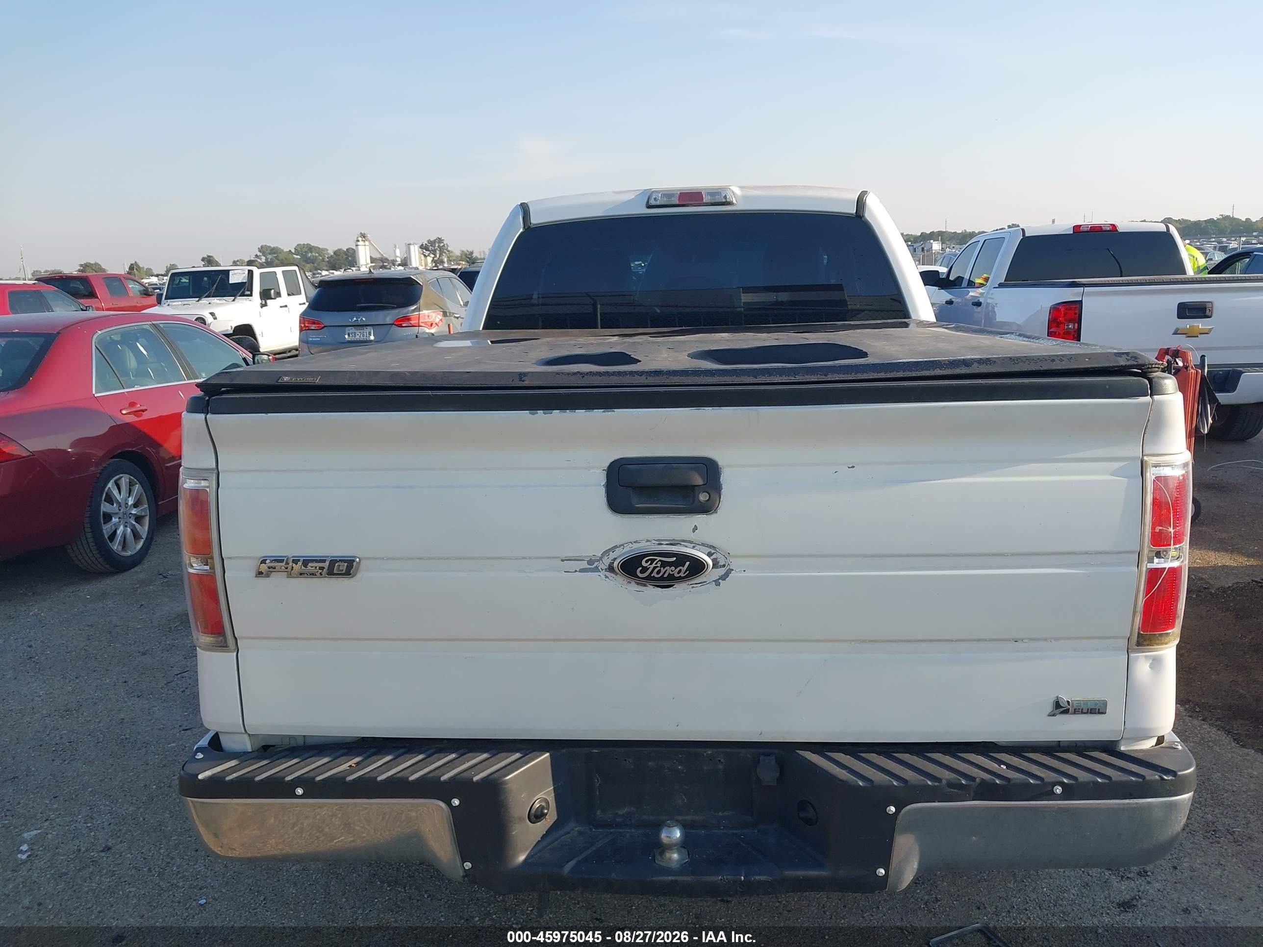 2012 Ford F-150 Xl White vin: 1FTEX1CM9CKD09769