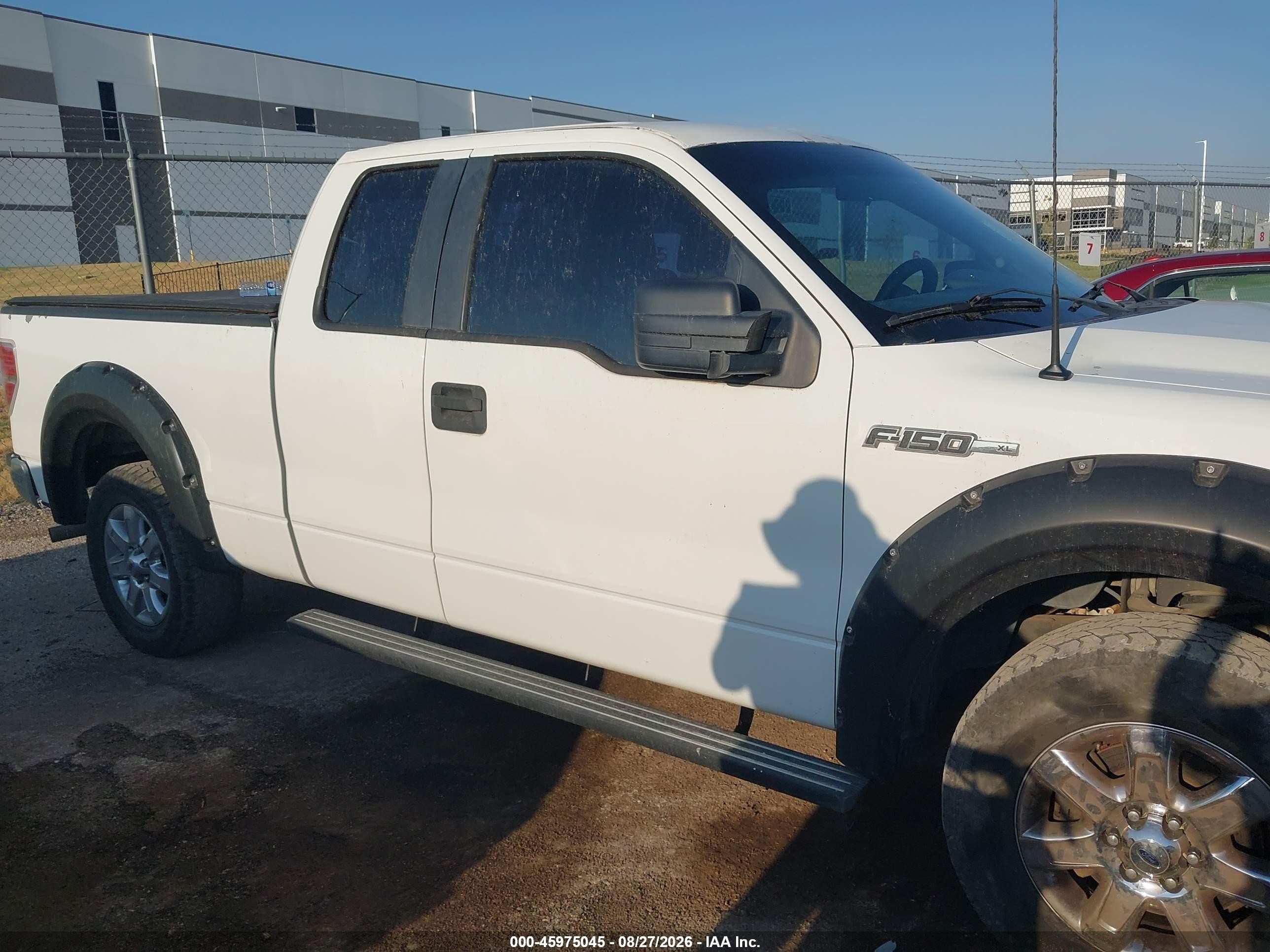 2012 Ford F-150 Xl White vin: 1FTEX1CM9CKD09769