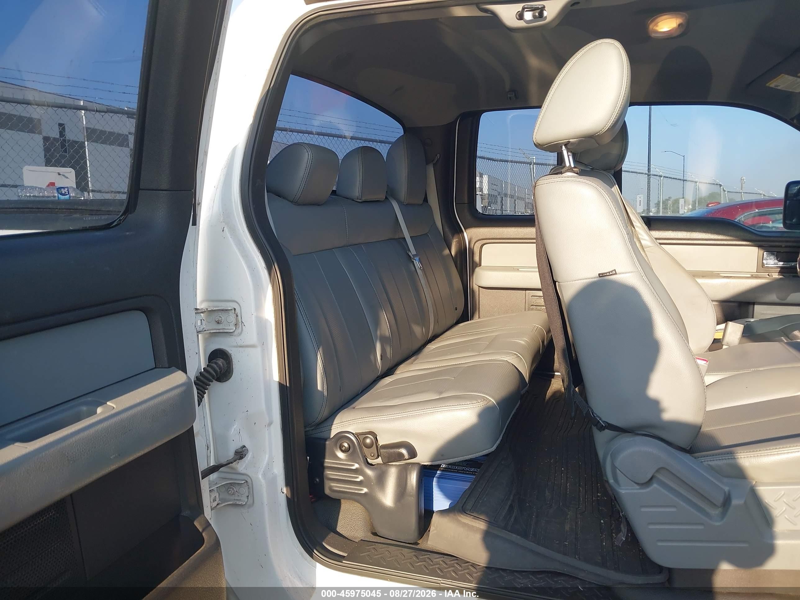 2012 Ford F-150 Xl White vin: 1FTEX1CM9CKD09769
