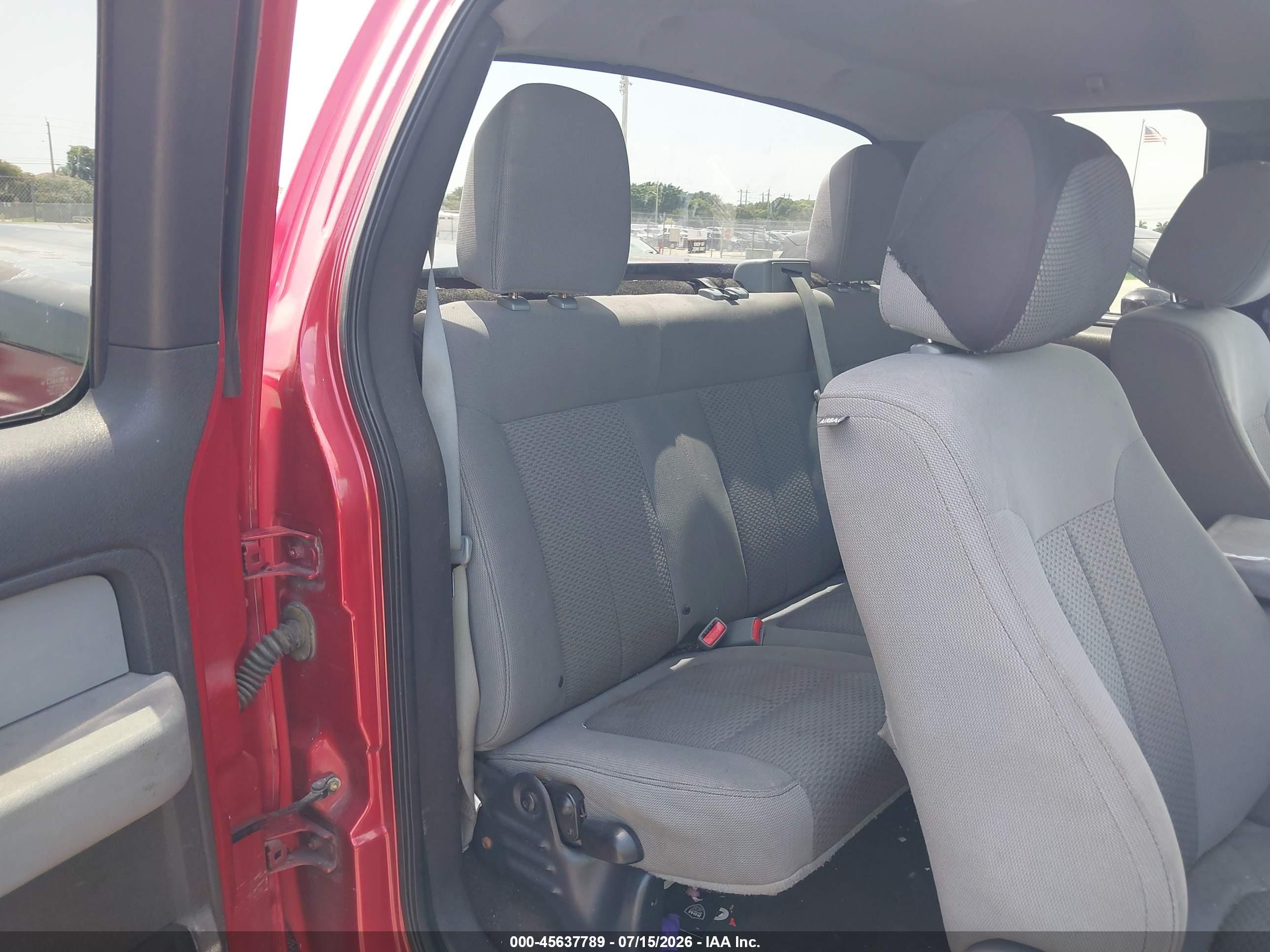 2012 Ford F-150 Xlt Red vin: 1FTEX1CM9CKD29939