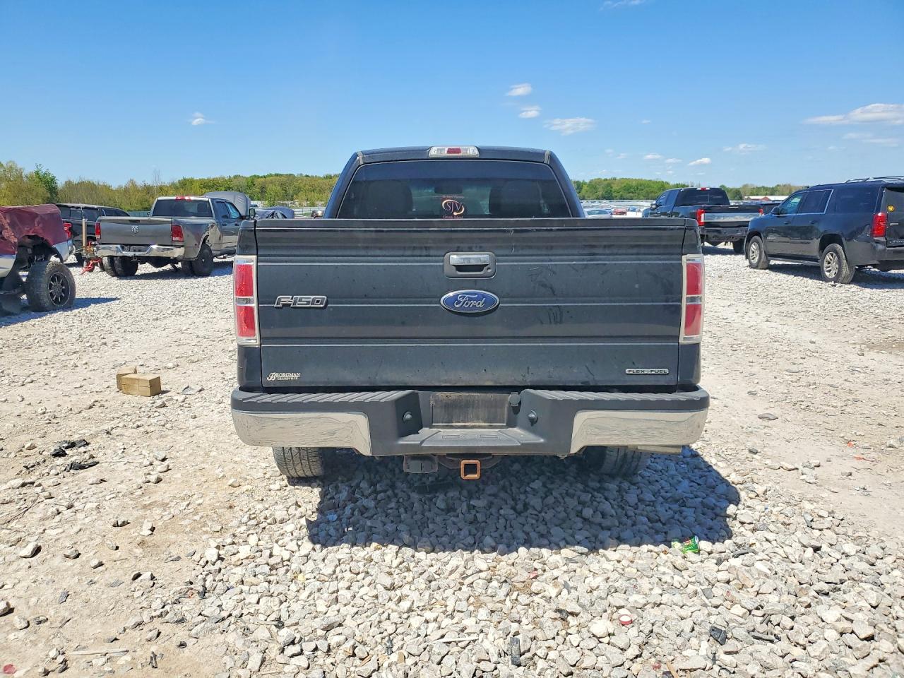 2013 Ford F150 Super Cab Black vin: 1FTEX1CM9DFB18864
