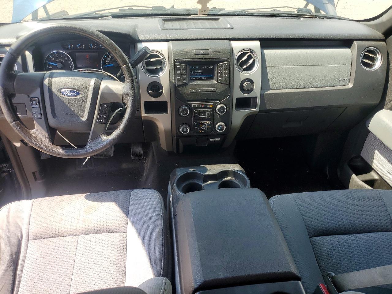2014 Ford F150 Super Cab Blue vin: 1FTEX1CM9EFB75437