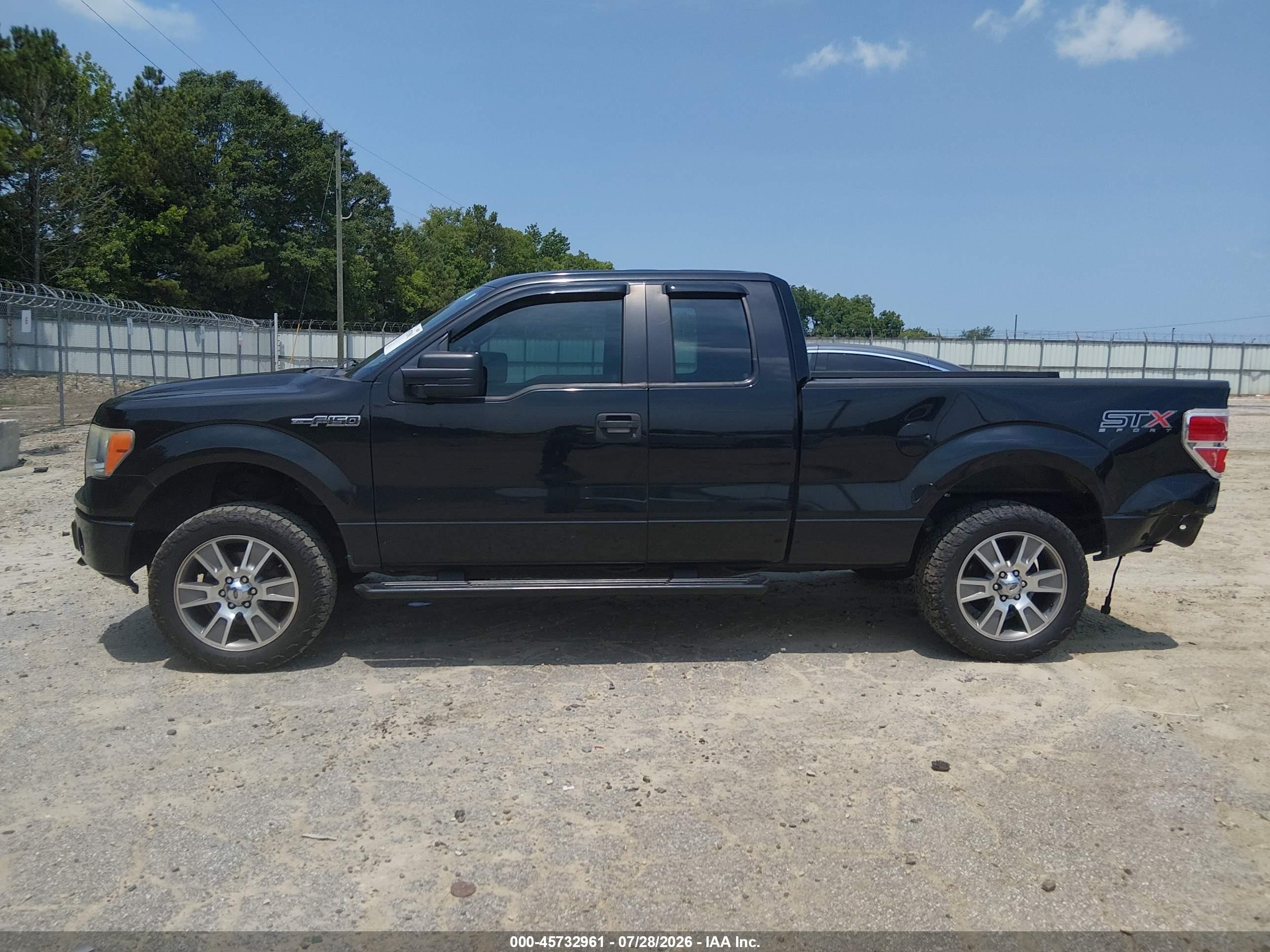 2014 Ford F-150 Stx Черный vin: 1FTEX1CM9EKF68345