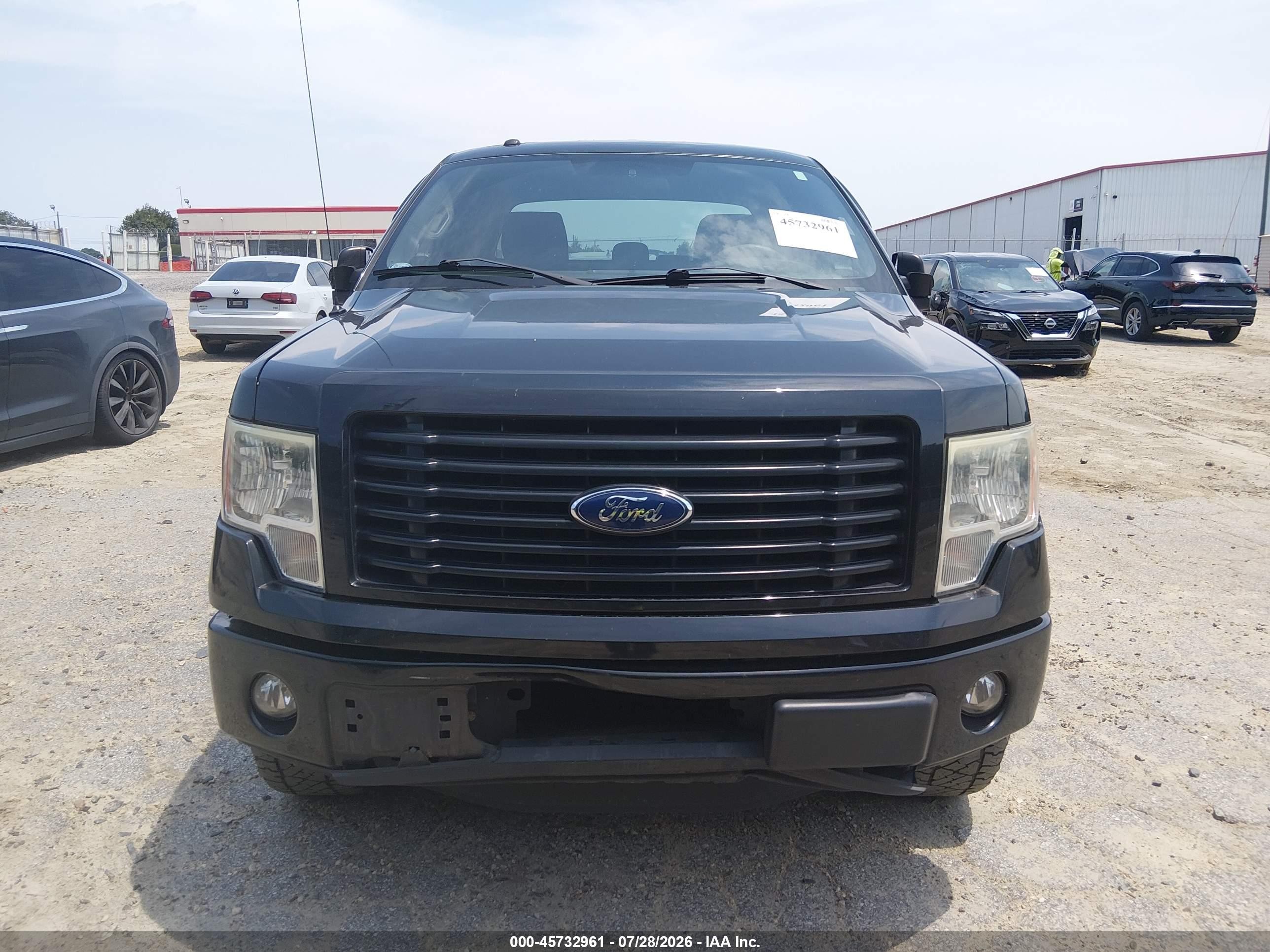 2014 Ford F-150 Stx Черный vin: 1FTEX1CM9EKF68345