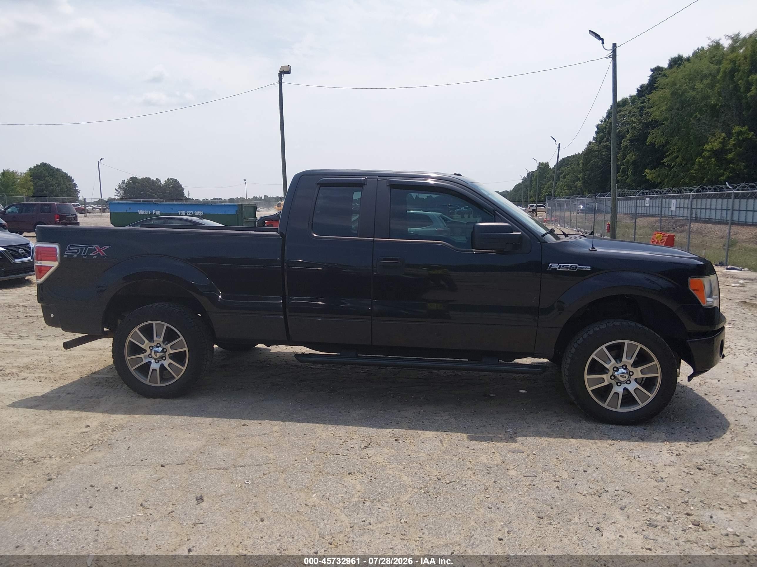 2014 Ford F-150 Stx Черный vin: 1FTEX1CM9EKF68345