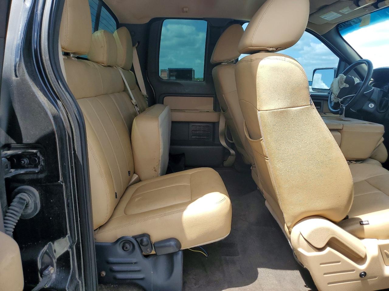 2011 Ford F150 Super Cab Black vin: 1FTEX1CMXBFB30034