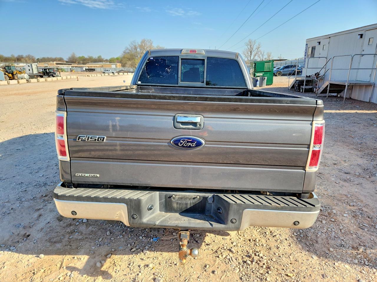 2011 Ford F150 Super Cab Gray vin: 1FTEX1CMXBFB32740