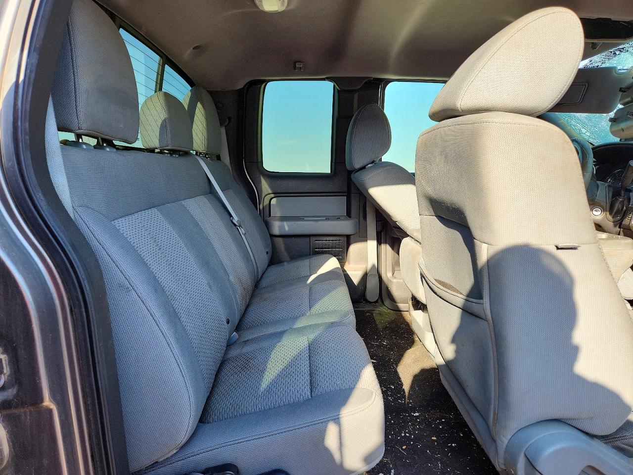 2011 Ford F150 Super Cab Gray vin: 1FTEX1CMXBFB32740