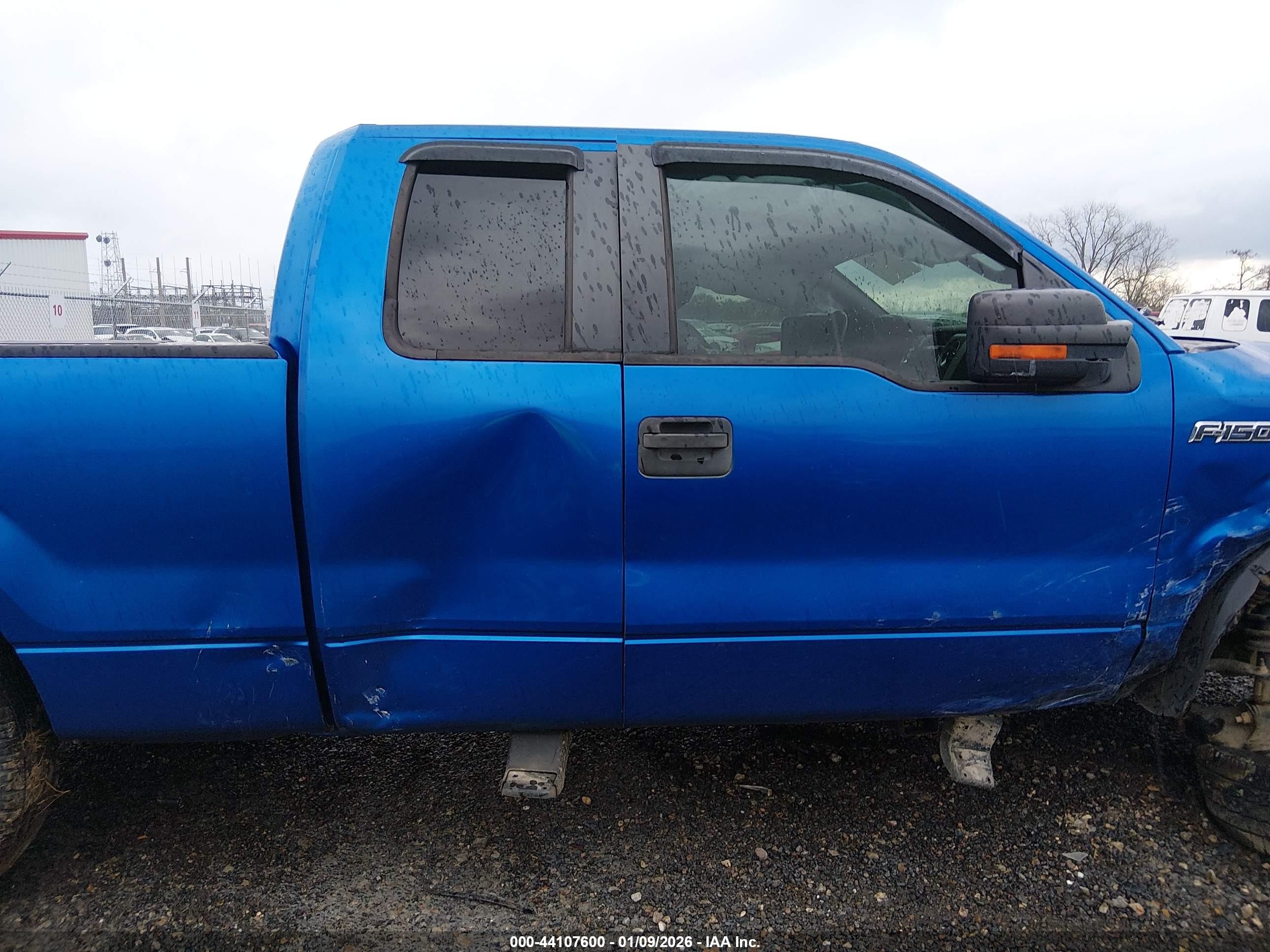 2011 Ford F-150 Xlt Blue vin: 1FTEX1CMXBFD40679