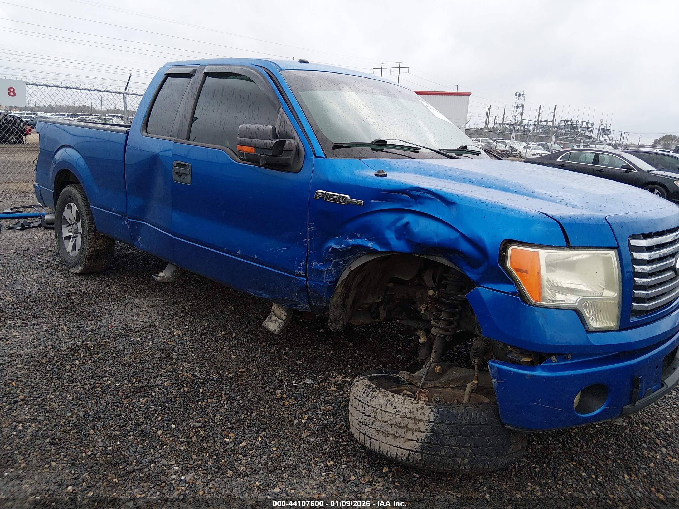 2011 Ford F-150 Xlt Blue vin: 1FTEX1CMXBFD40679