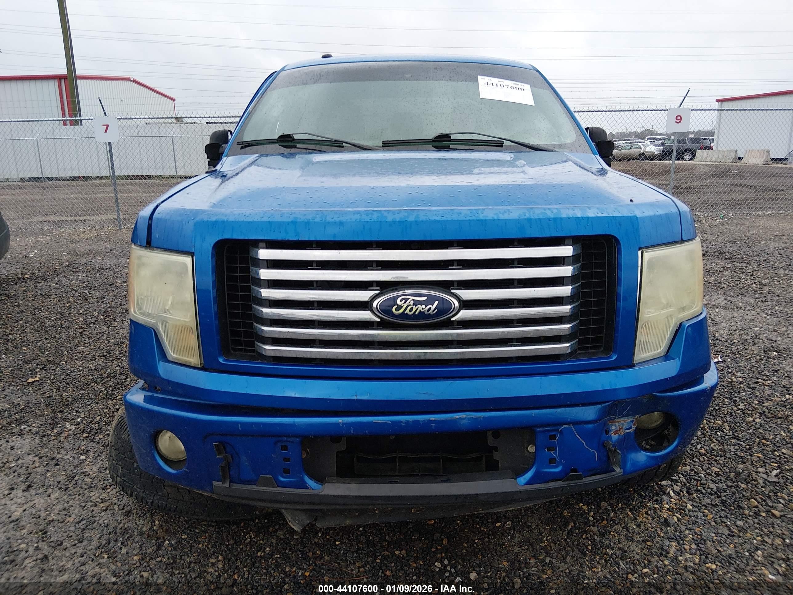 2011 Ford F-150 Xlt Blue vin: 1FTEX1CMXBFD40679