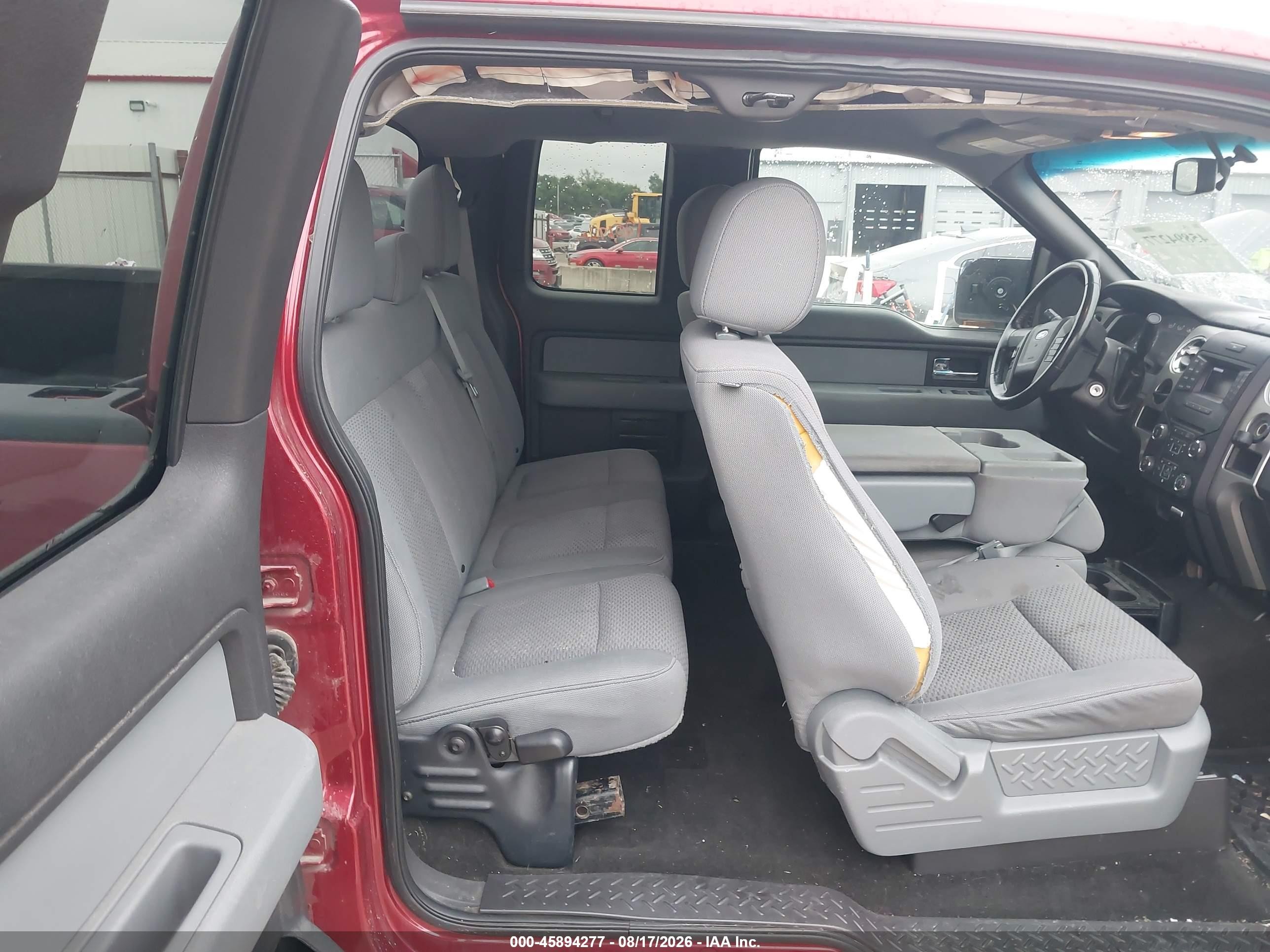 2013 Ford F-150 Xlt Red vin: 1FTEX1CMXDFA50123